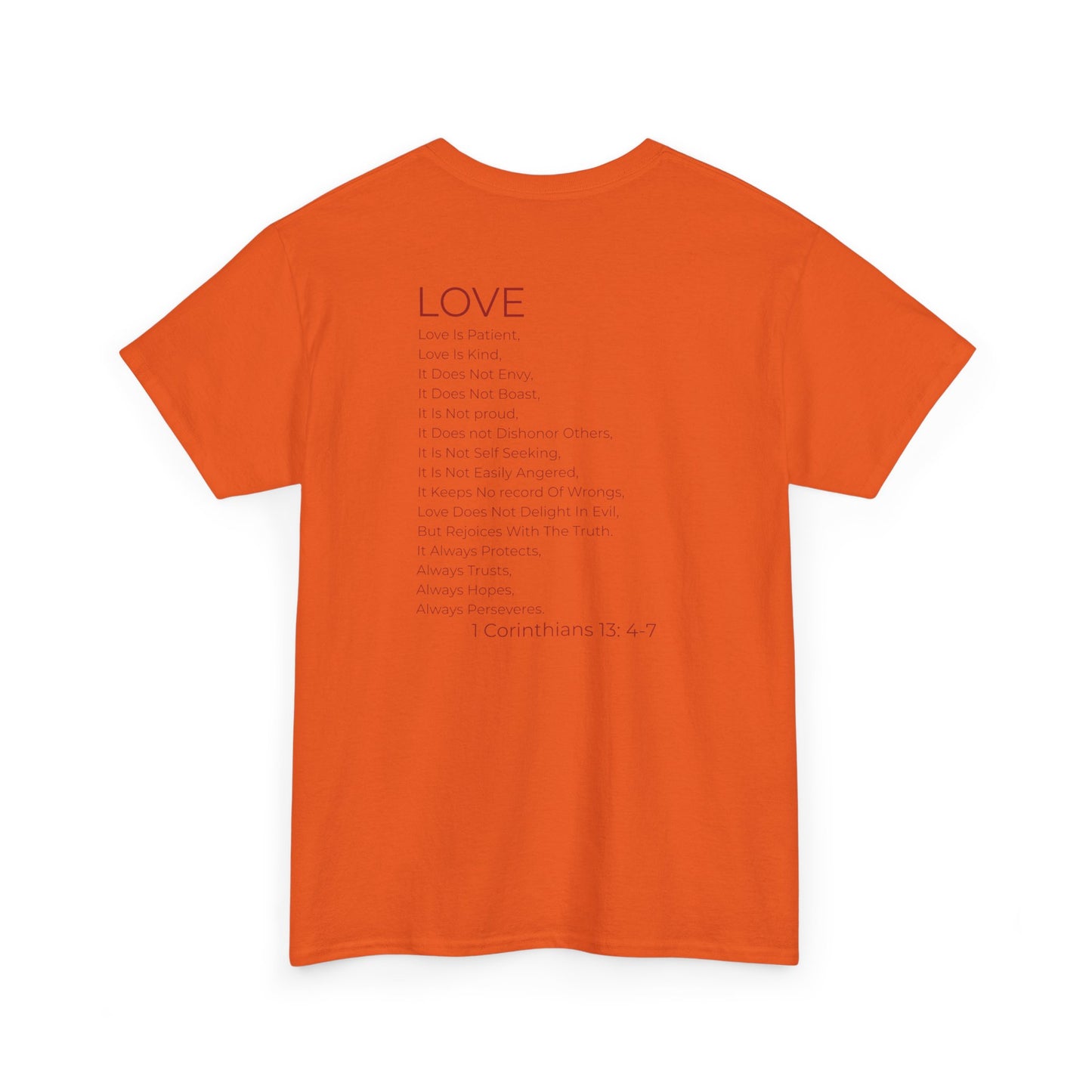 Religious Love 1 Corinthians 13 Unisex Tee