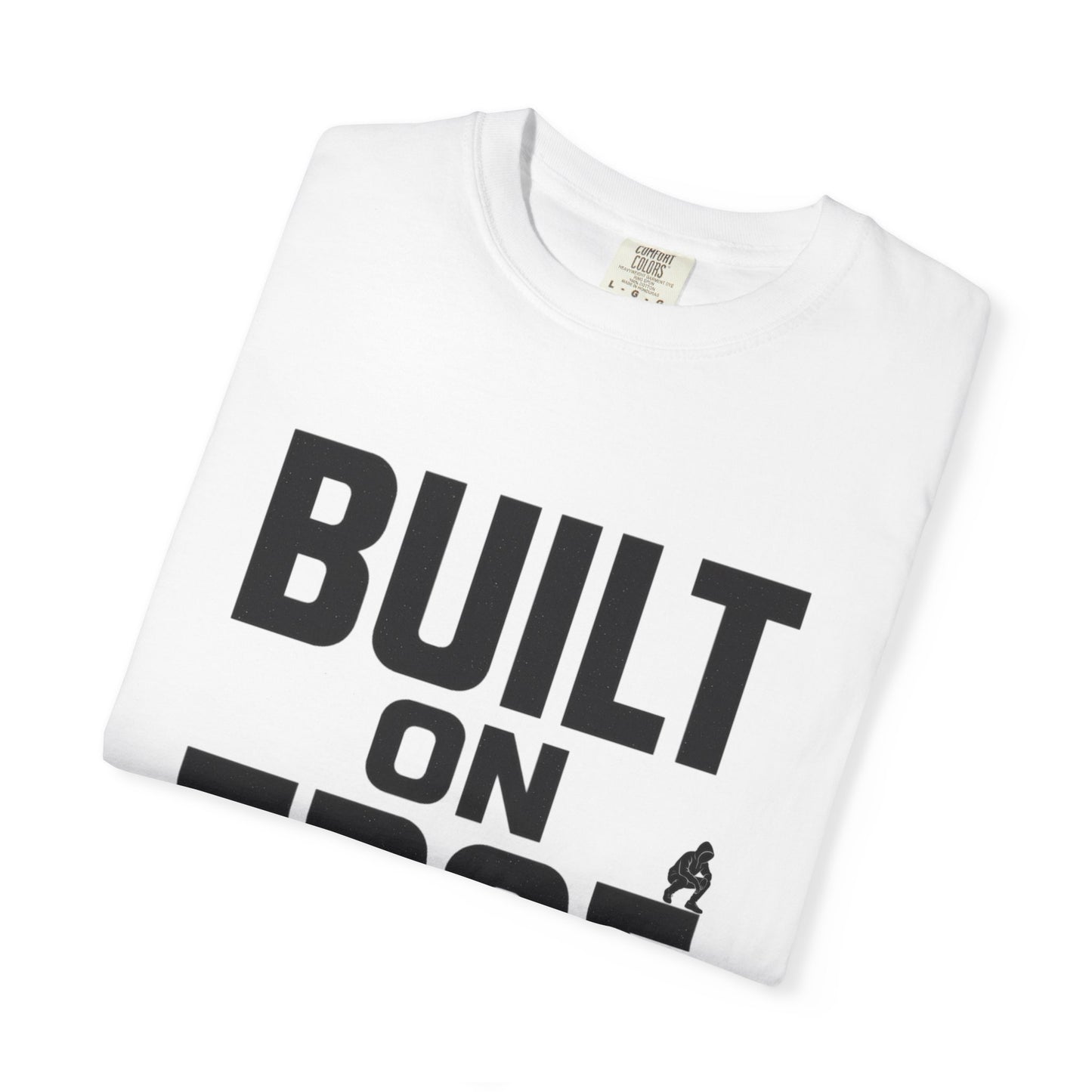 Bold Motivational T-Shirt - Built on Edge, Graphic Tee for Inspiration and Urban Style