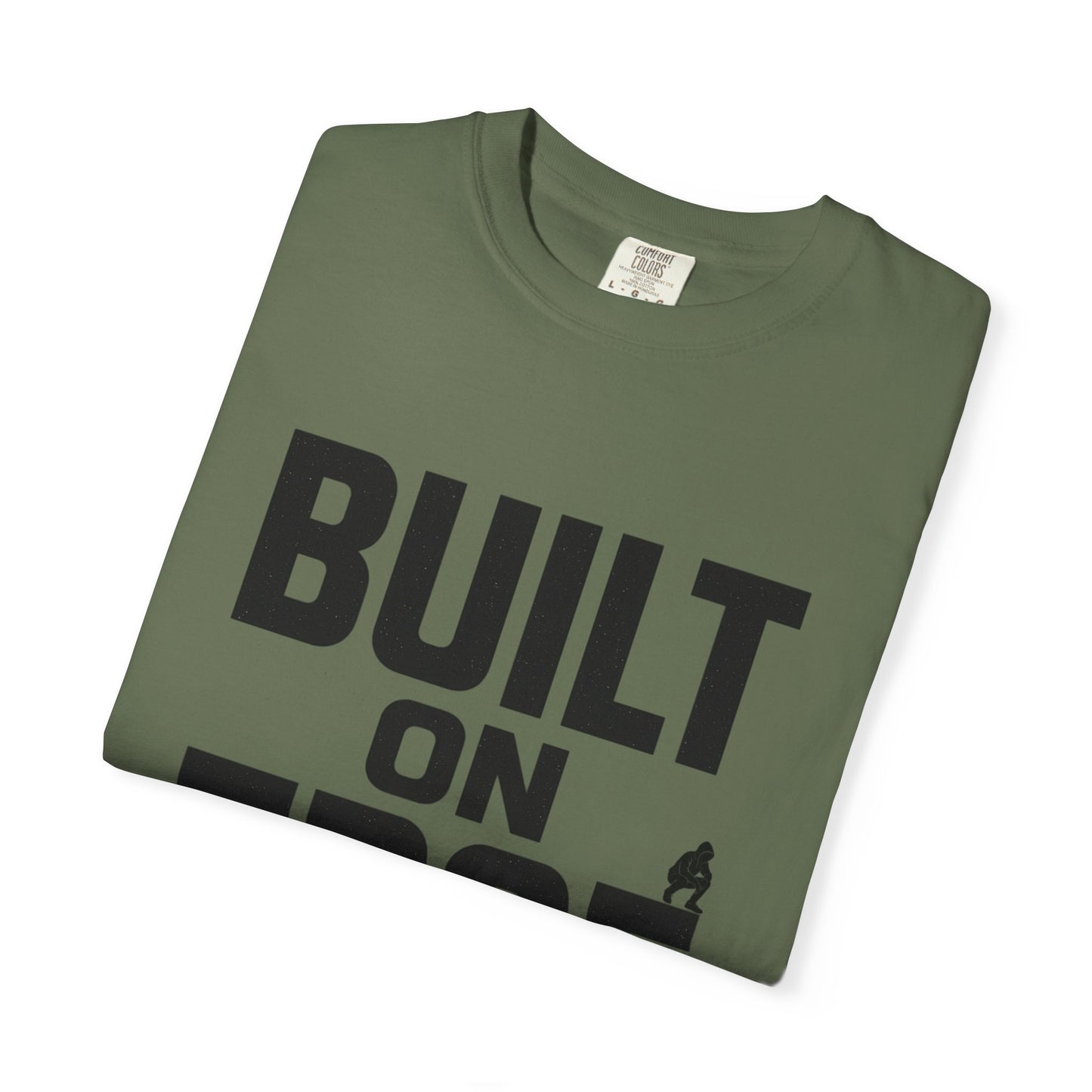 Bold Motivational T-Shirt - Built on Edge, Graphic Tee for Inspiration and Urban Style