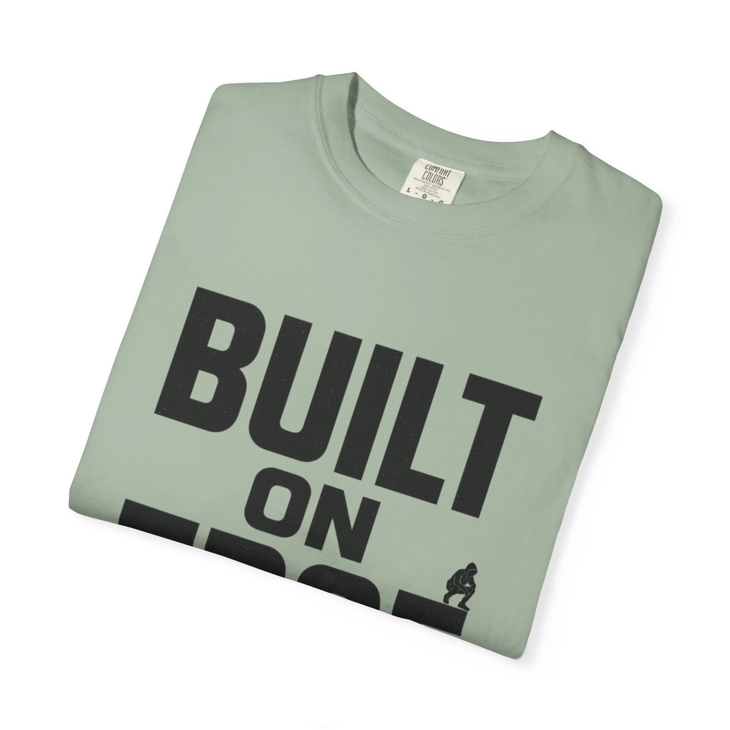 Bold Motivational T-Shirt - Built on Edge, Graphic Tee for Inspiration and Urban Style