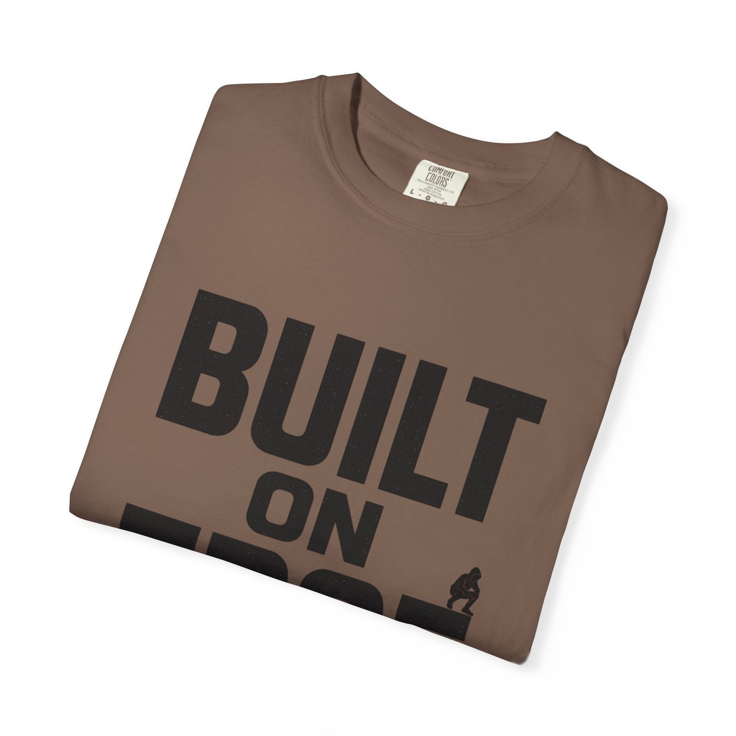Bold Motivational T-Shirt - Built on Edge, Graphic Tee for Inspiration and Urban Style