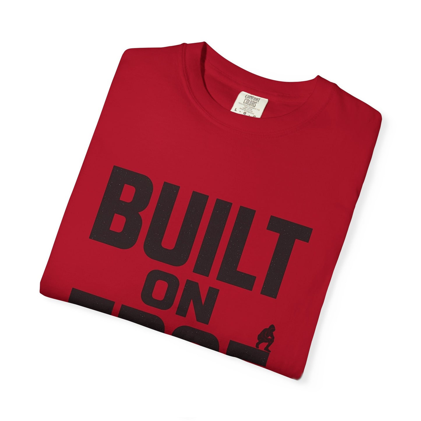 Bold Motivational T-Shirt - Built on Edge, Graphic Tee for Inspiration and Urban Style