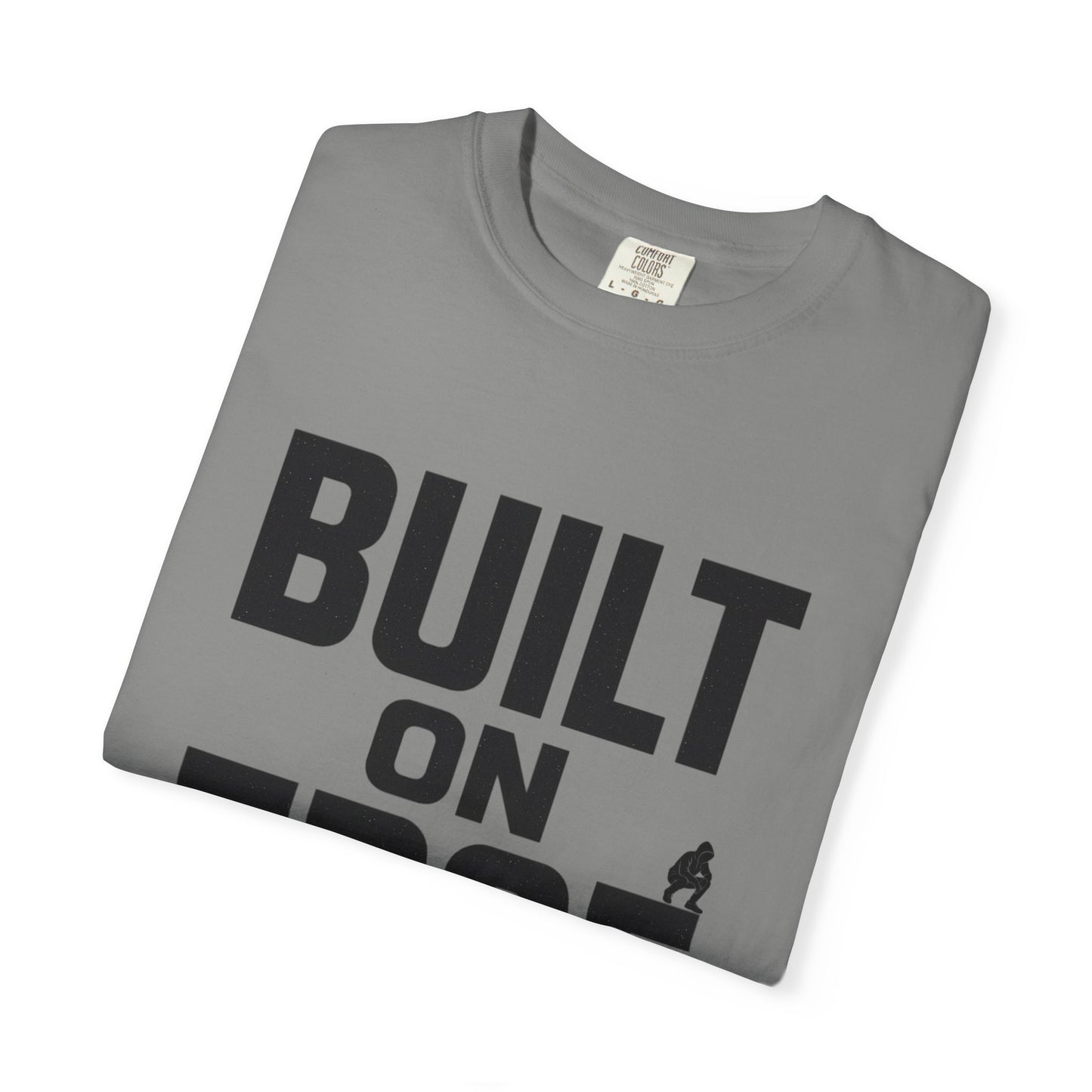 Bold Motivational T-Shirt - Built on Edge, Graphic Tee for Inspiration and Urban Style