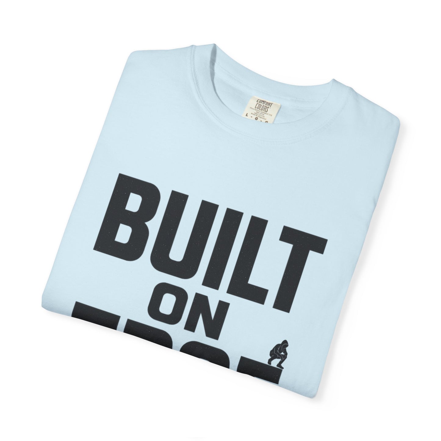 Bold Motivational T-Shirt - Built on Edge, Graphic Tee for Inspiration and Urban Style