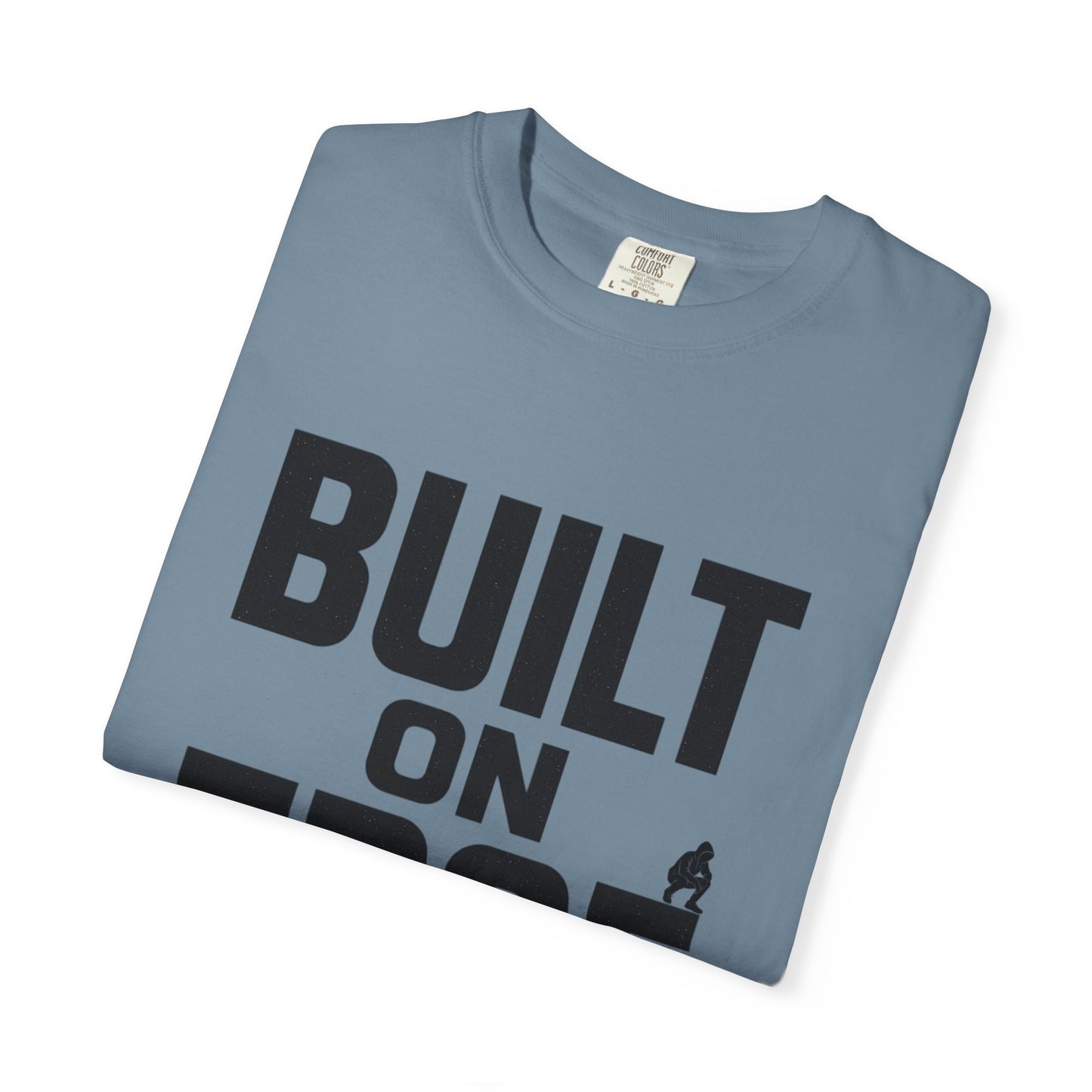 Bold Motivational T-Shirt - Built on Edge, Graphic Tee for Inspiration and Urban Style