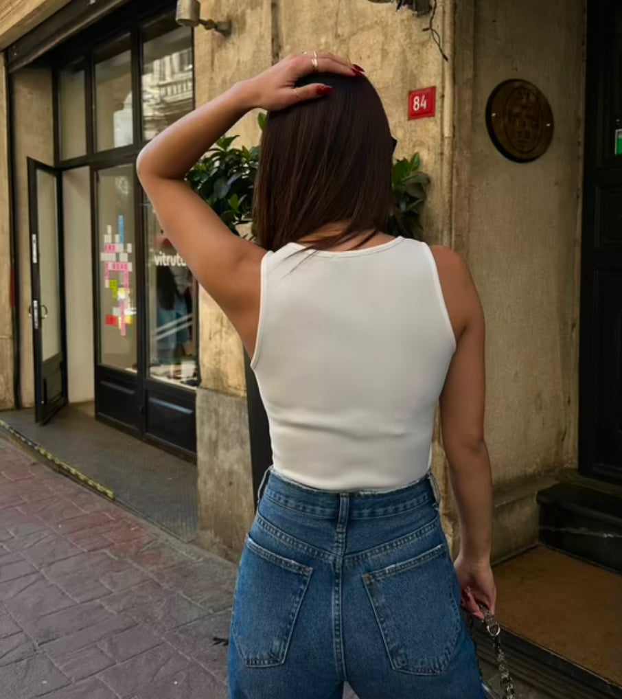 Gold V Tank Top