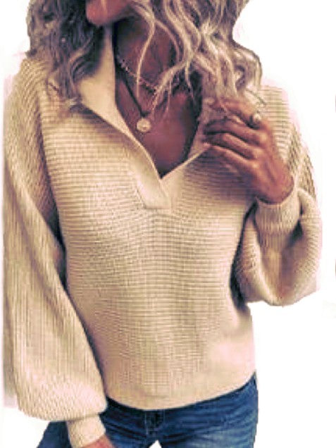 Cotton Knit Sweater