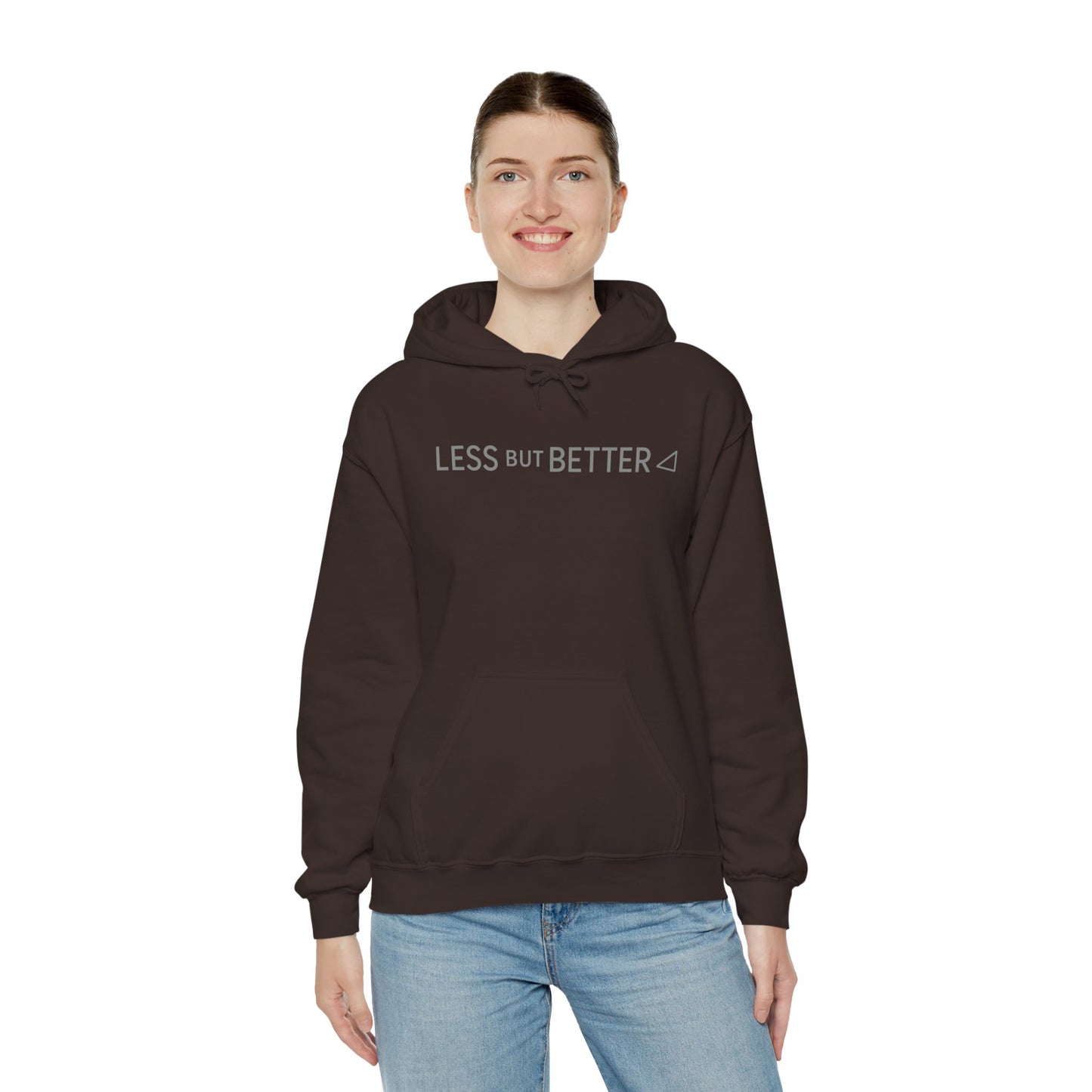 Minimalist Comfort Hoodie - Less But Better - Unisex Heavy Blend Cozy Fashion