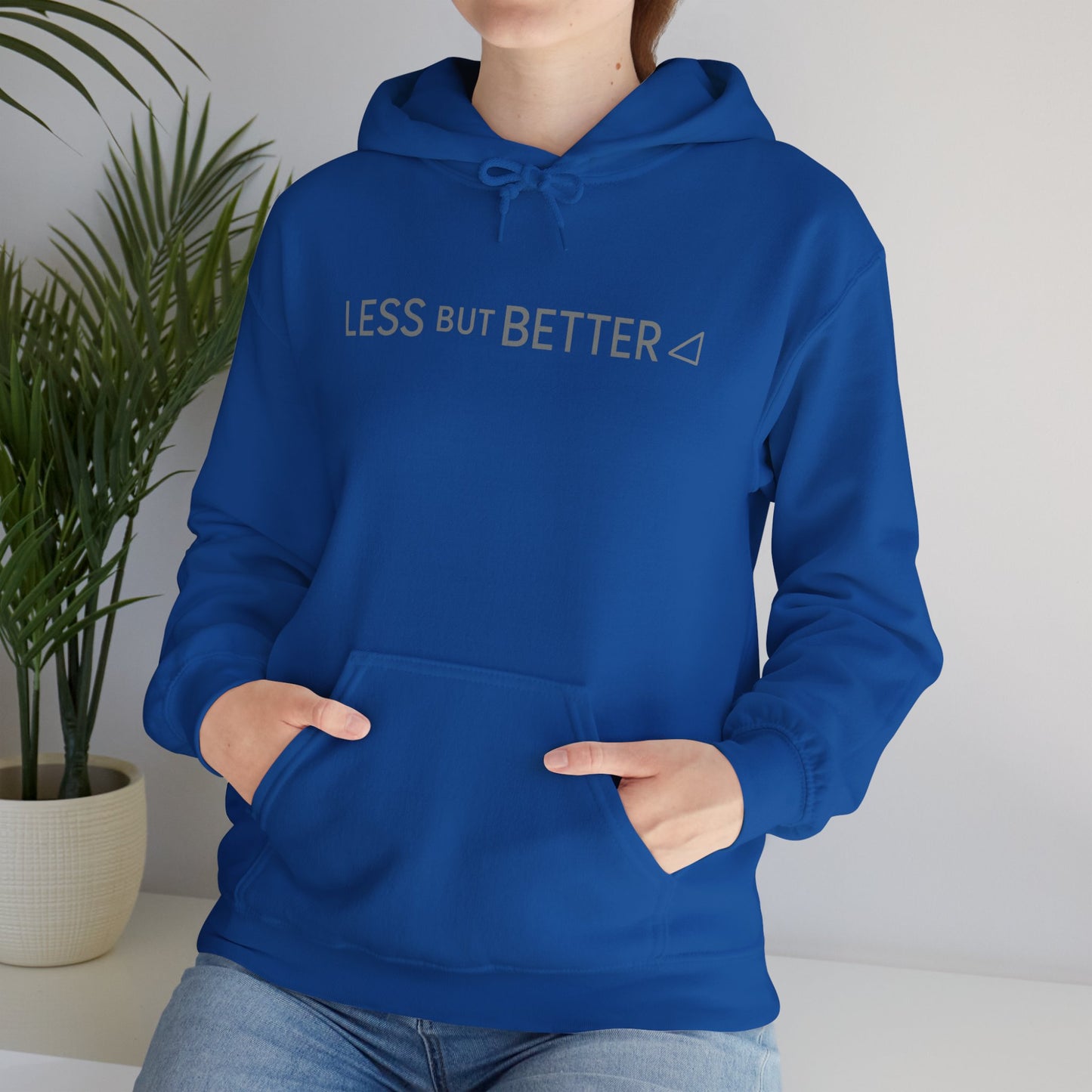 Minimalist Comfort Hoodie - Less But Better - Unisex Heavy Blend Cozy Fashion