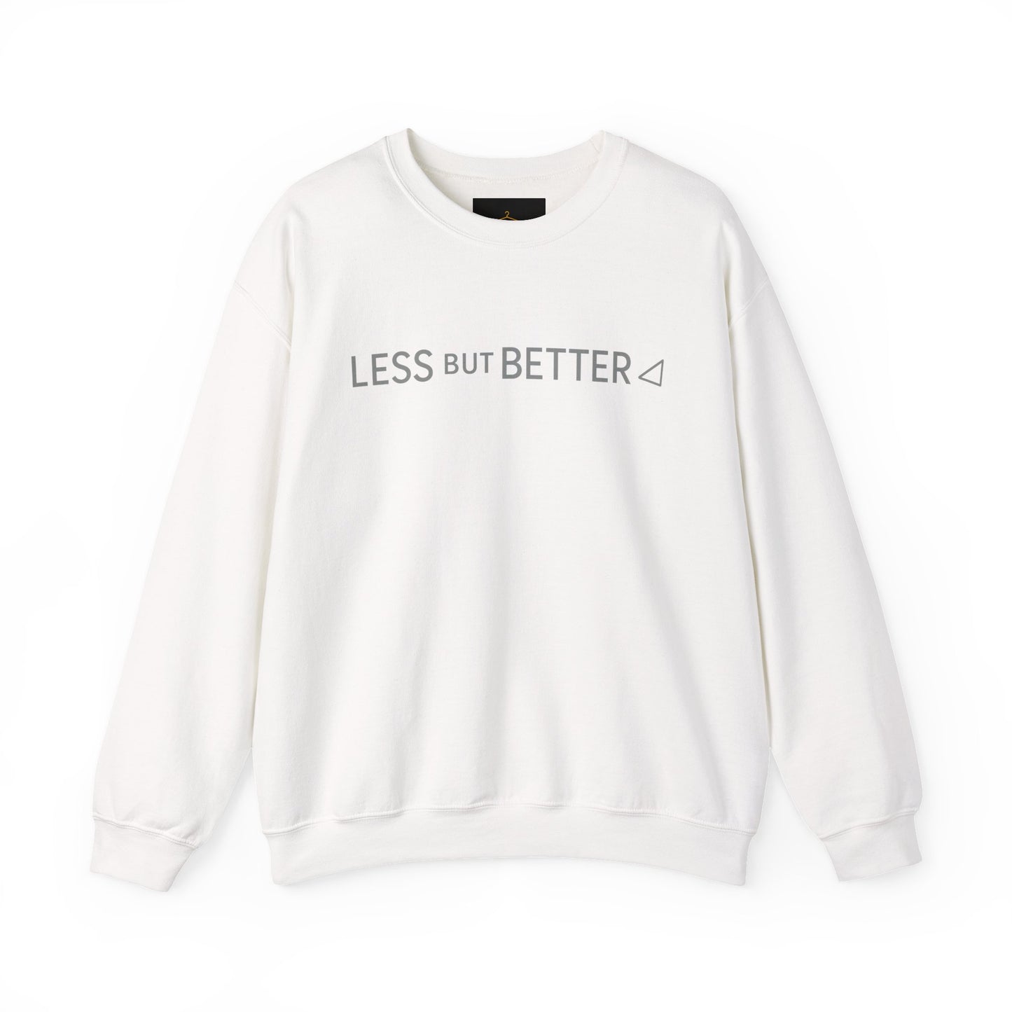 Minimalist Cozy Crewneck Sweatshirt - Less But Better, Unisex Apparel
