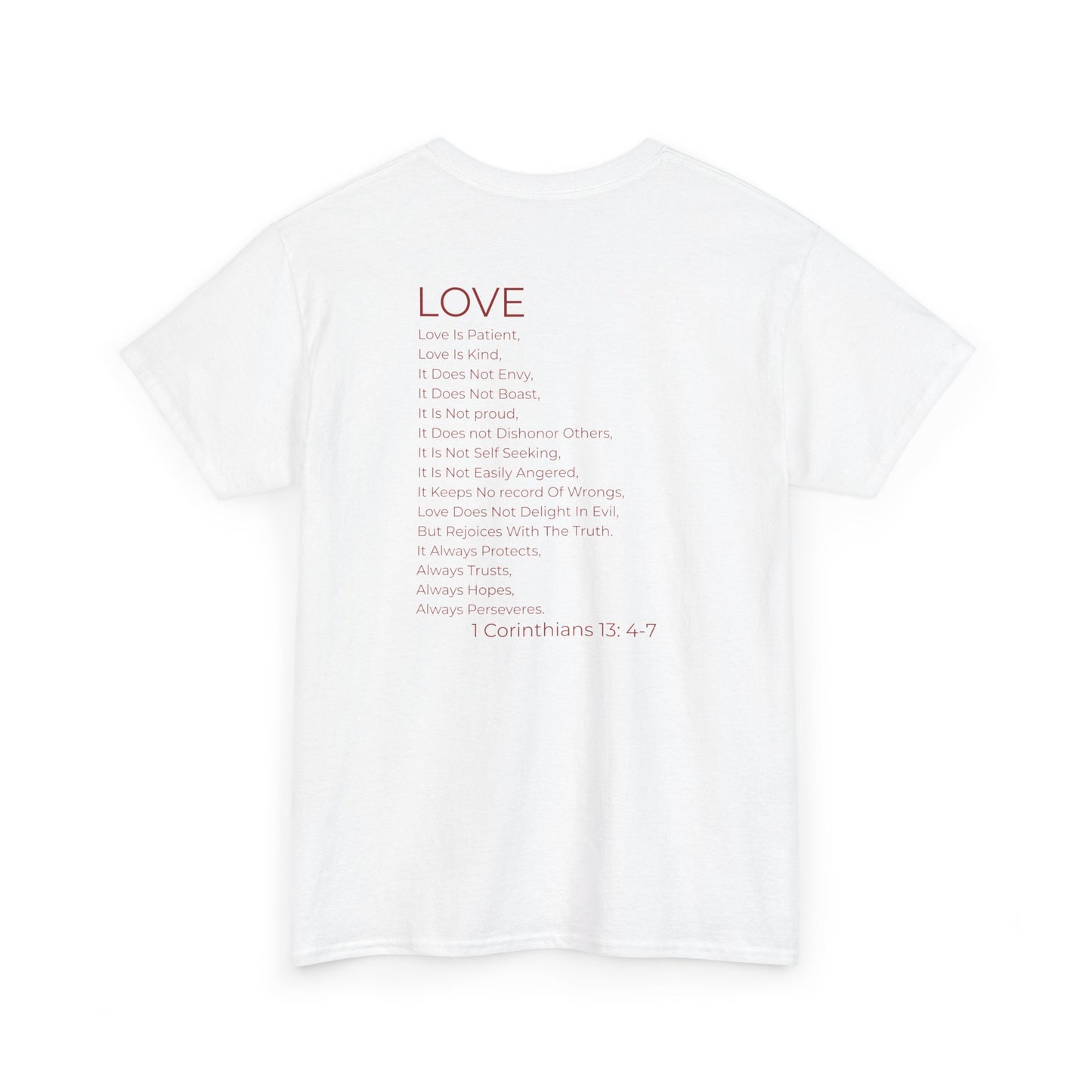 Religious Love 1 Corinthians 13 Unisex Tee