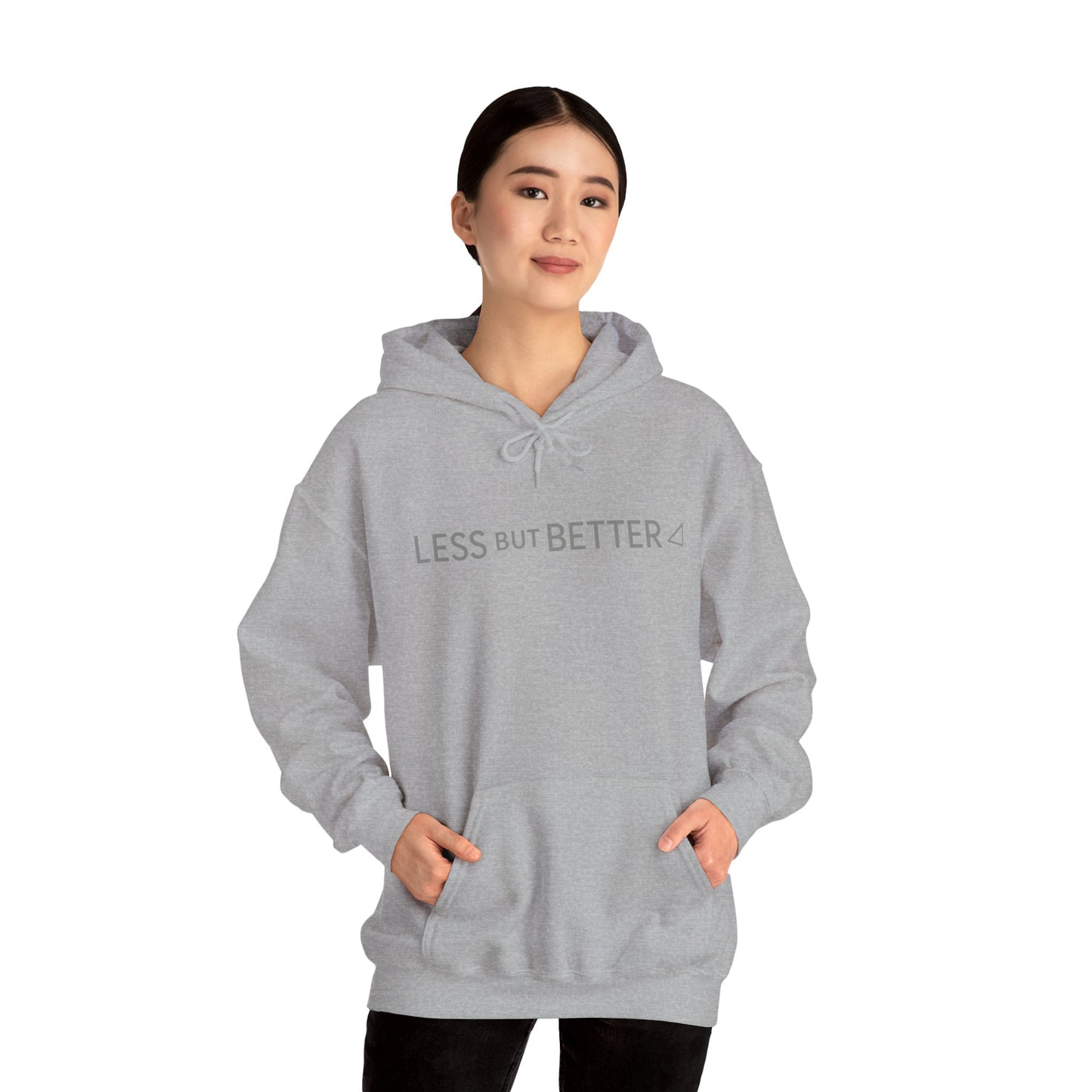 Minimalist Comfort Hoodie - Less But Better - Unisex Heavy Blend Cozy Fashion