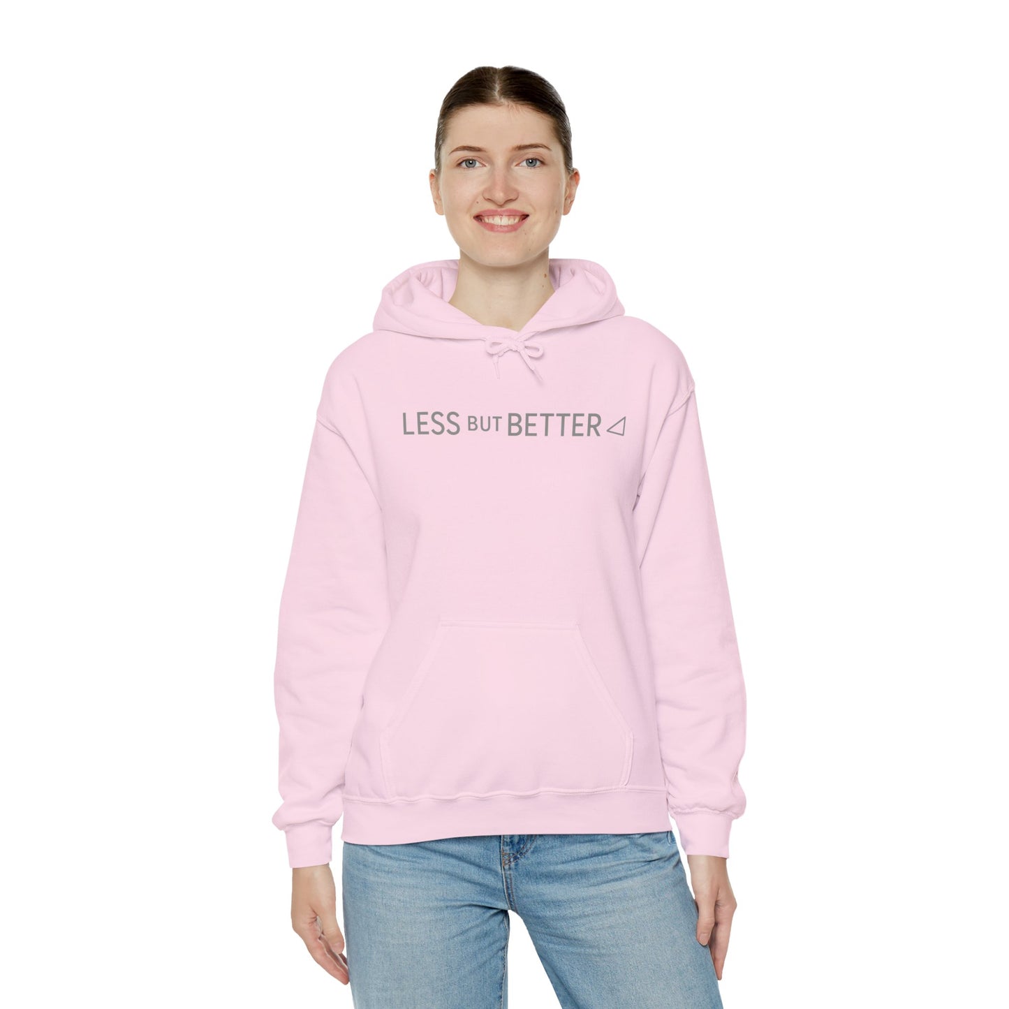 Minimalist Comfort Hoodie - Less But Better - Unisex Heavy Blend Cozy Fashion