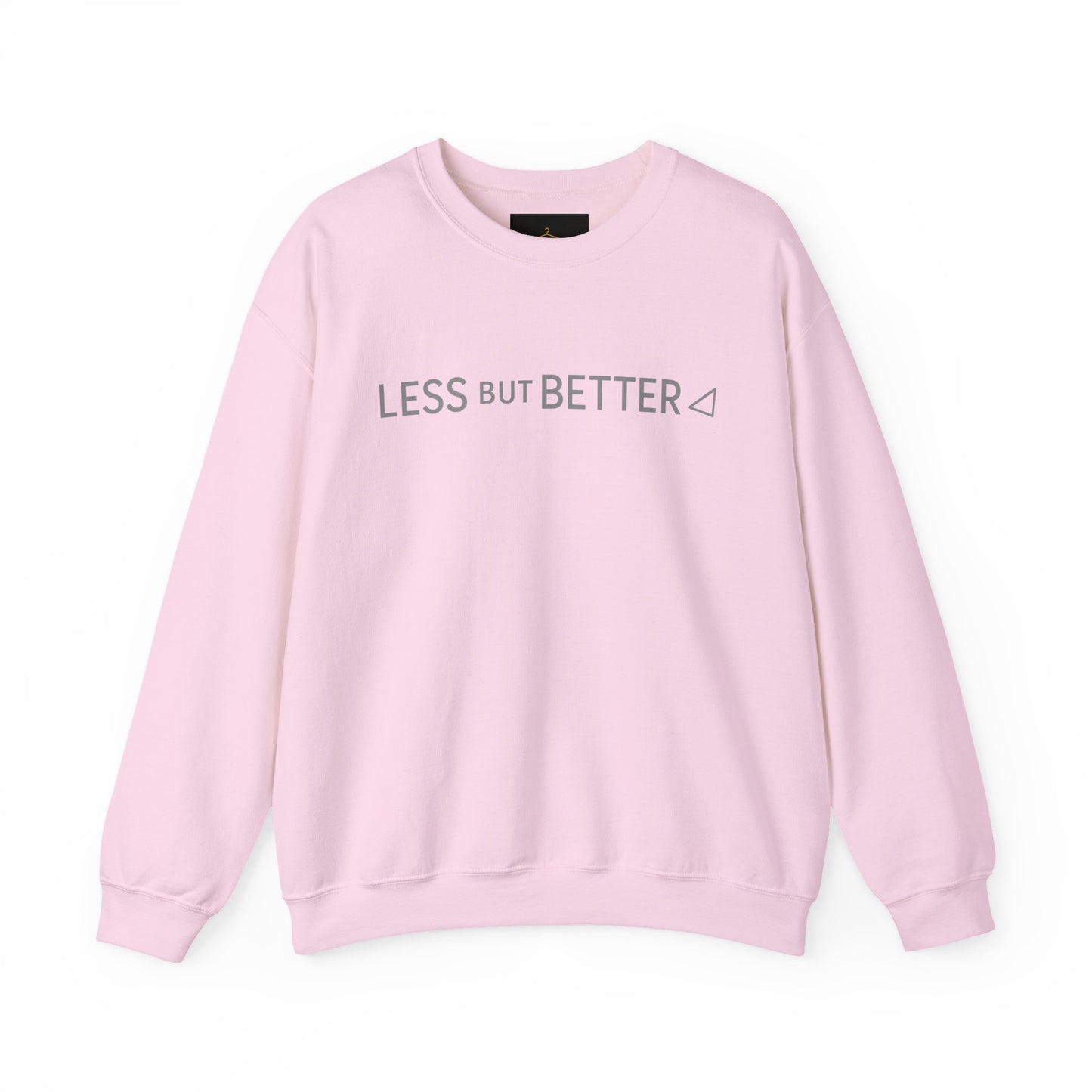 Minimalist Cozy Crewneck Sweatshirt - Less But Better, Unisex Apparel