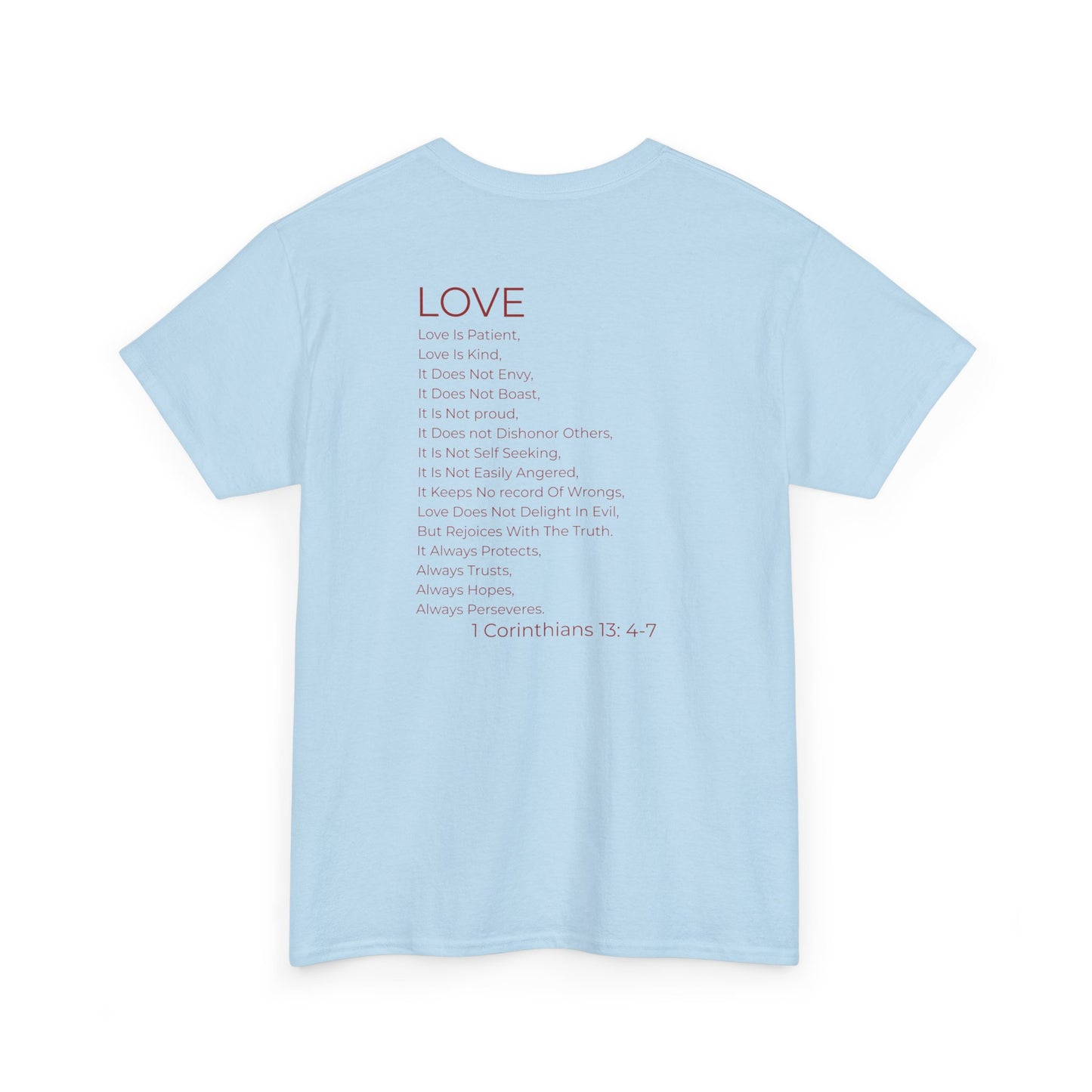 Religious Love 1 Corinthians 13 Unisex Tee