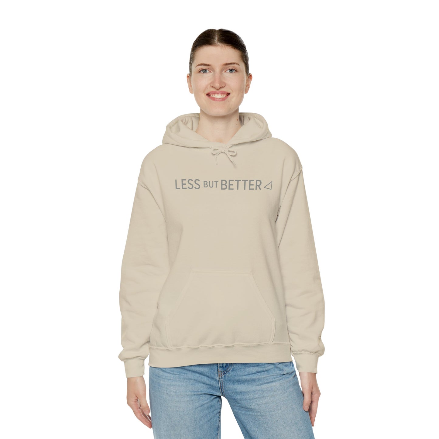 Minimalist Comfort Hoodie - Less But Better - Unisex Heavy Blend Cozy Fashion