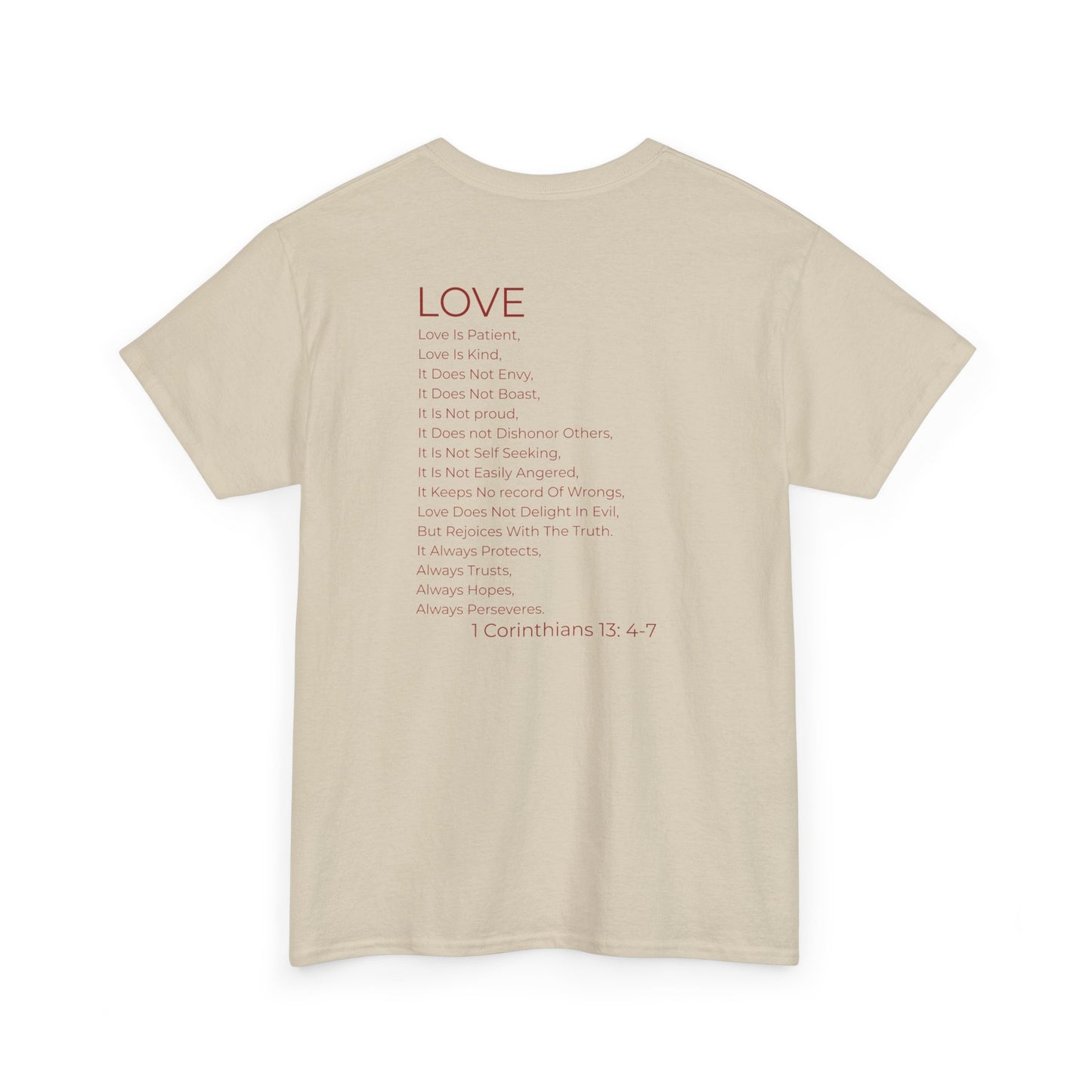 Religious Love 1 Corinthians 13 Unisex Tee