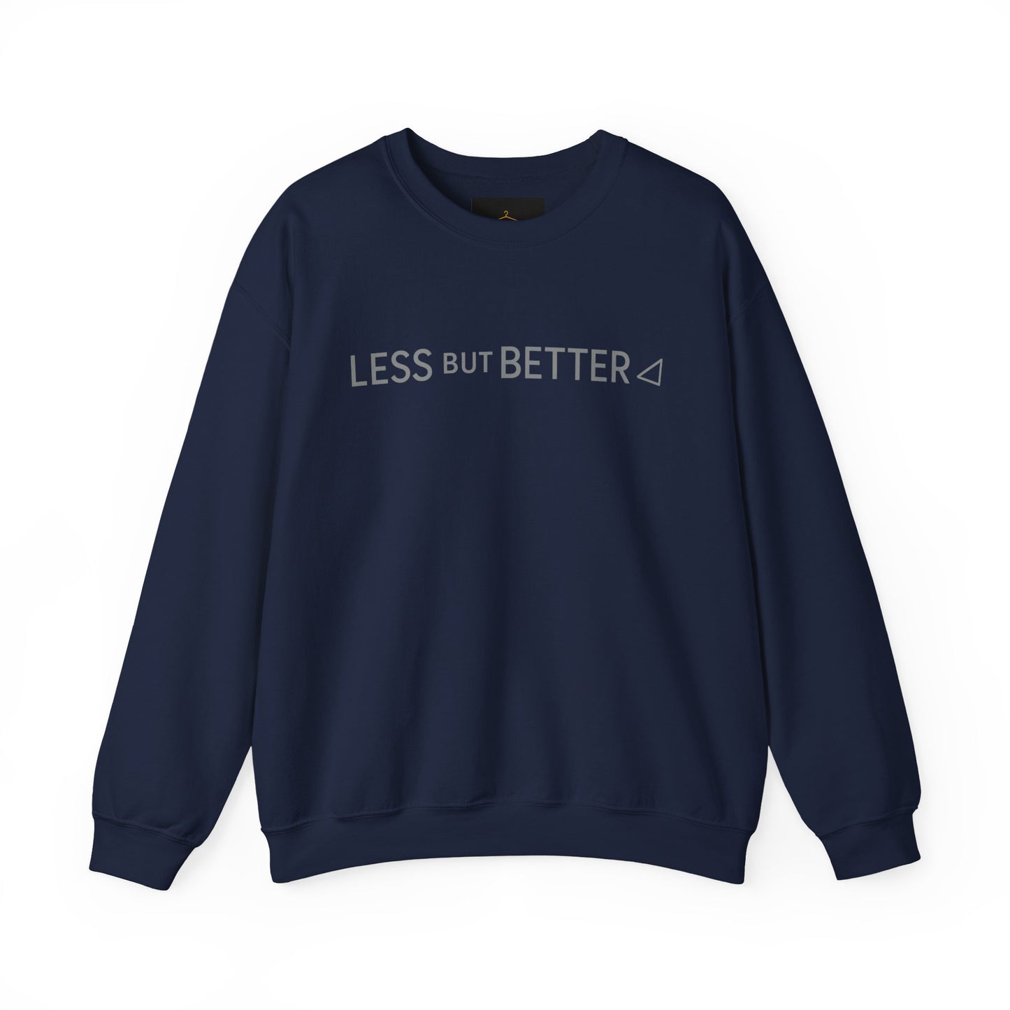 Minimalist Cozy Crewneck Sweatshirt - Less But Better, Unisex Apparel
