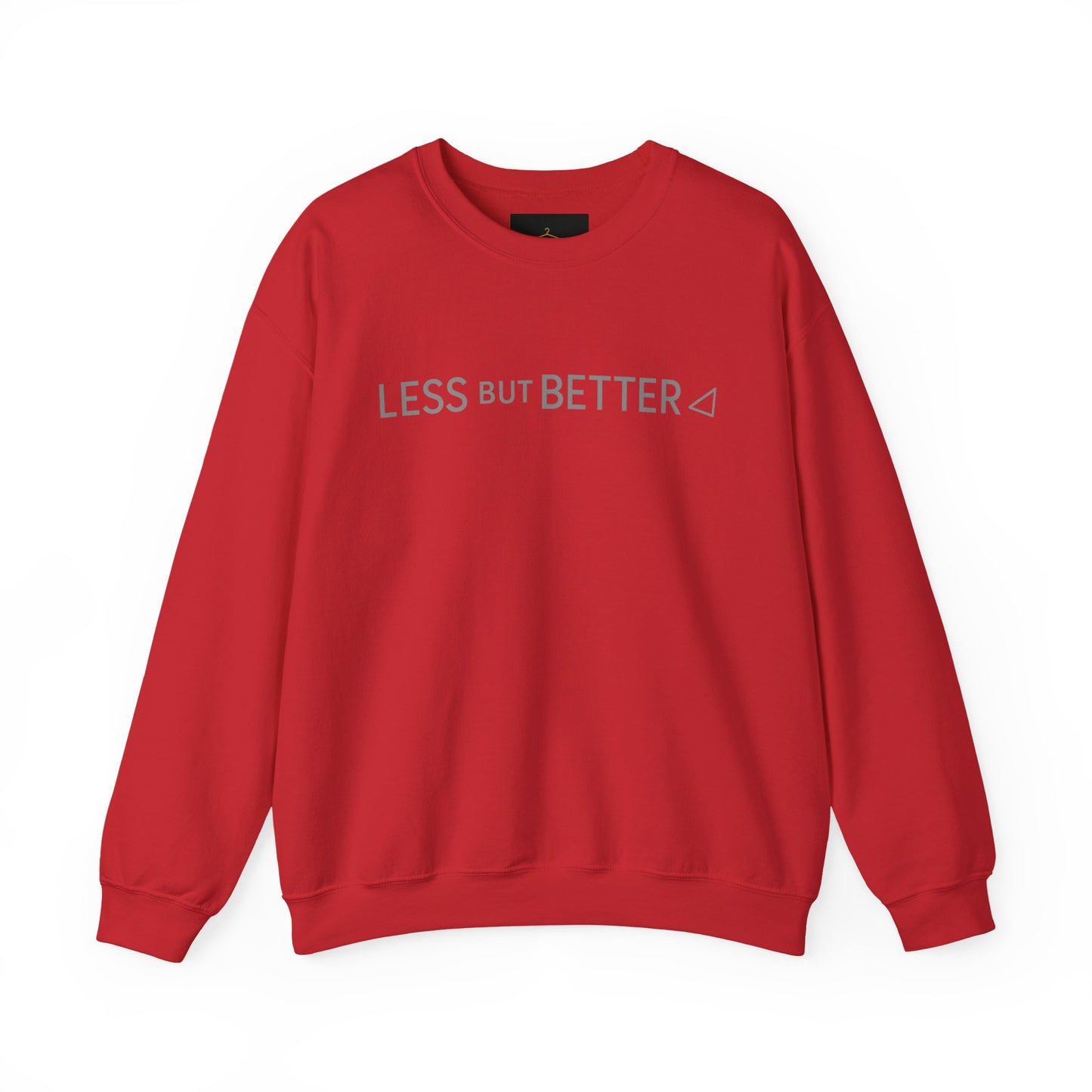 Minimalist Cozy Crewneck Sweatshirt - Less But Better, Unisex Apparel