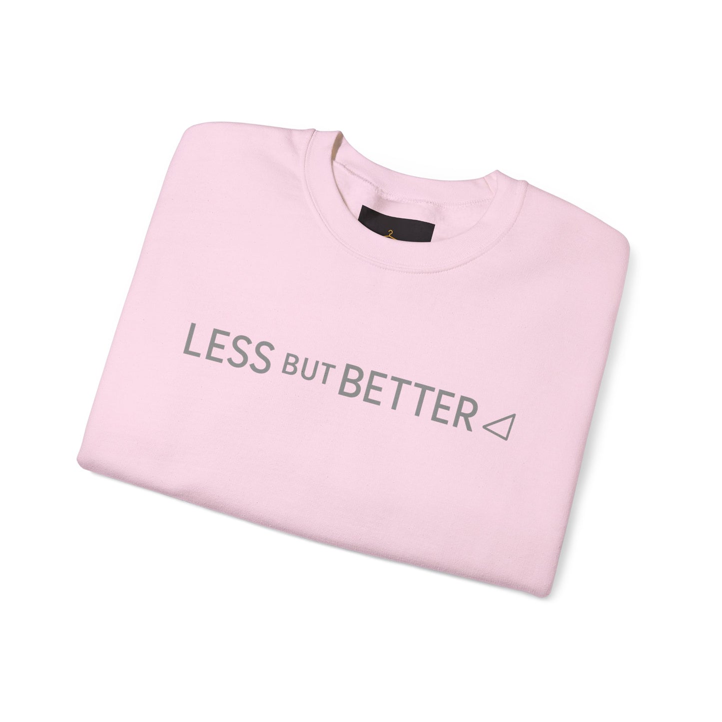 Minimalist Cozy Crewneck Sweatshirt - Less But Better, Unisex Apparel