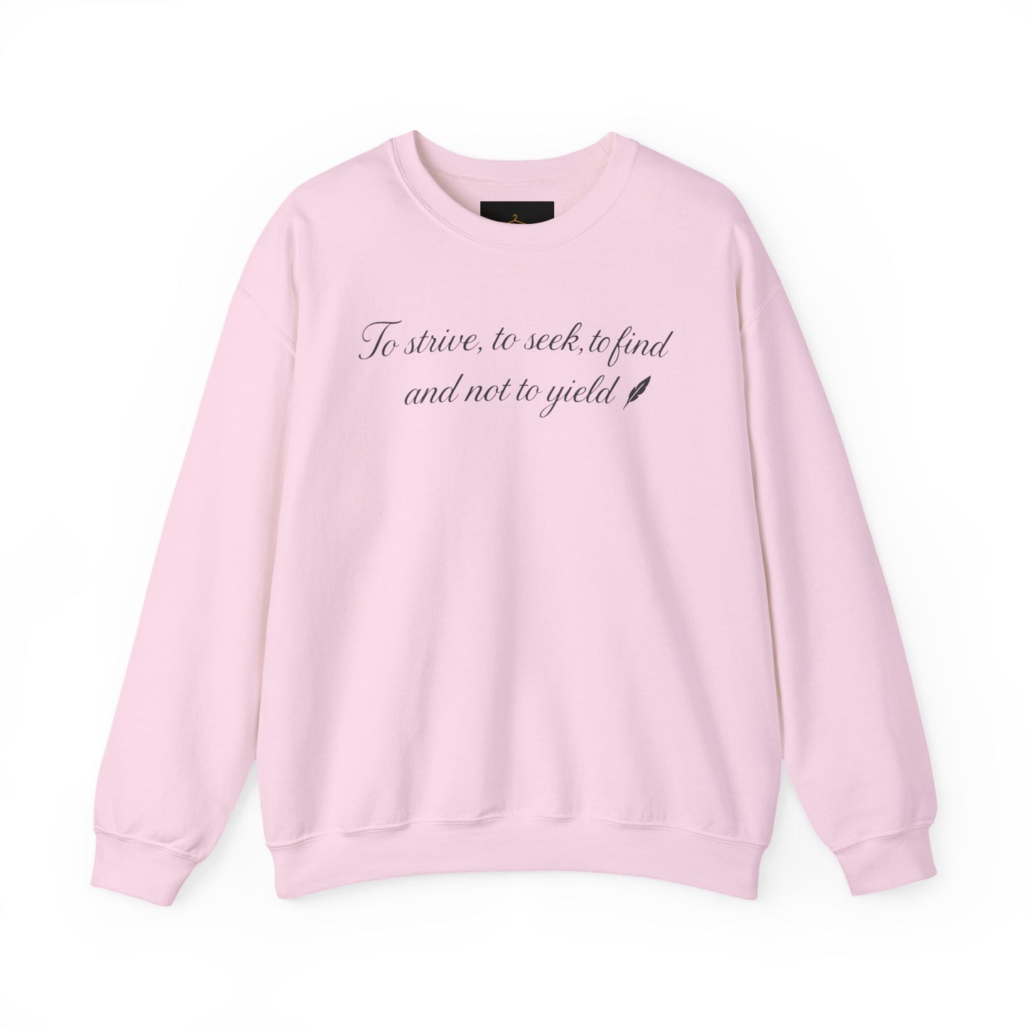 Motivational Poetic Quote Crewneck Sweatshirt