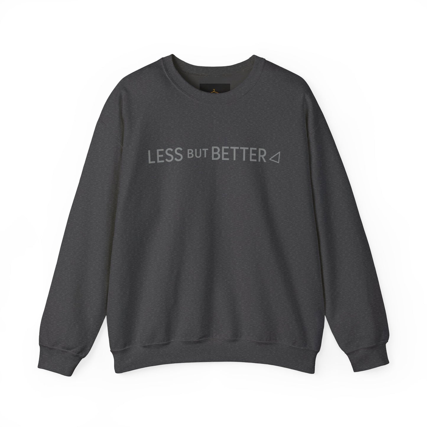 Minimalist Cozy Crewneck Sweatshirt - Less But Better, Unisex Apparel