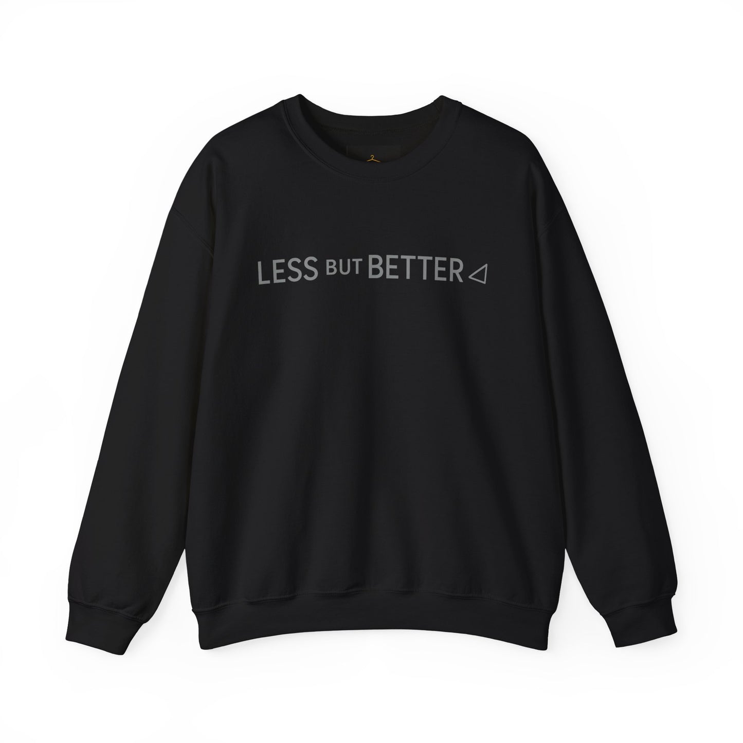 Minimalist Cozy Crewneck Sweatshirt - Less But Better, Unisex Apparel