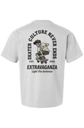 Vintage Skater Skeleton T-Shirt / Extravaganza Skate Culture Tee