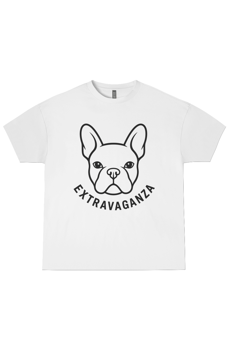 Extravaganza Giant Frenchie Heavyweight Box Tee Archive Collection