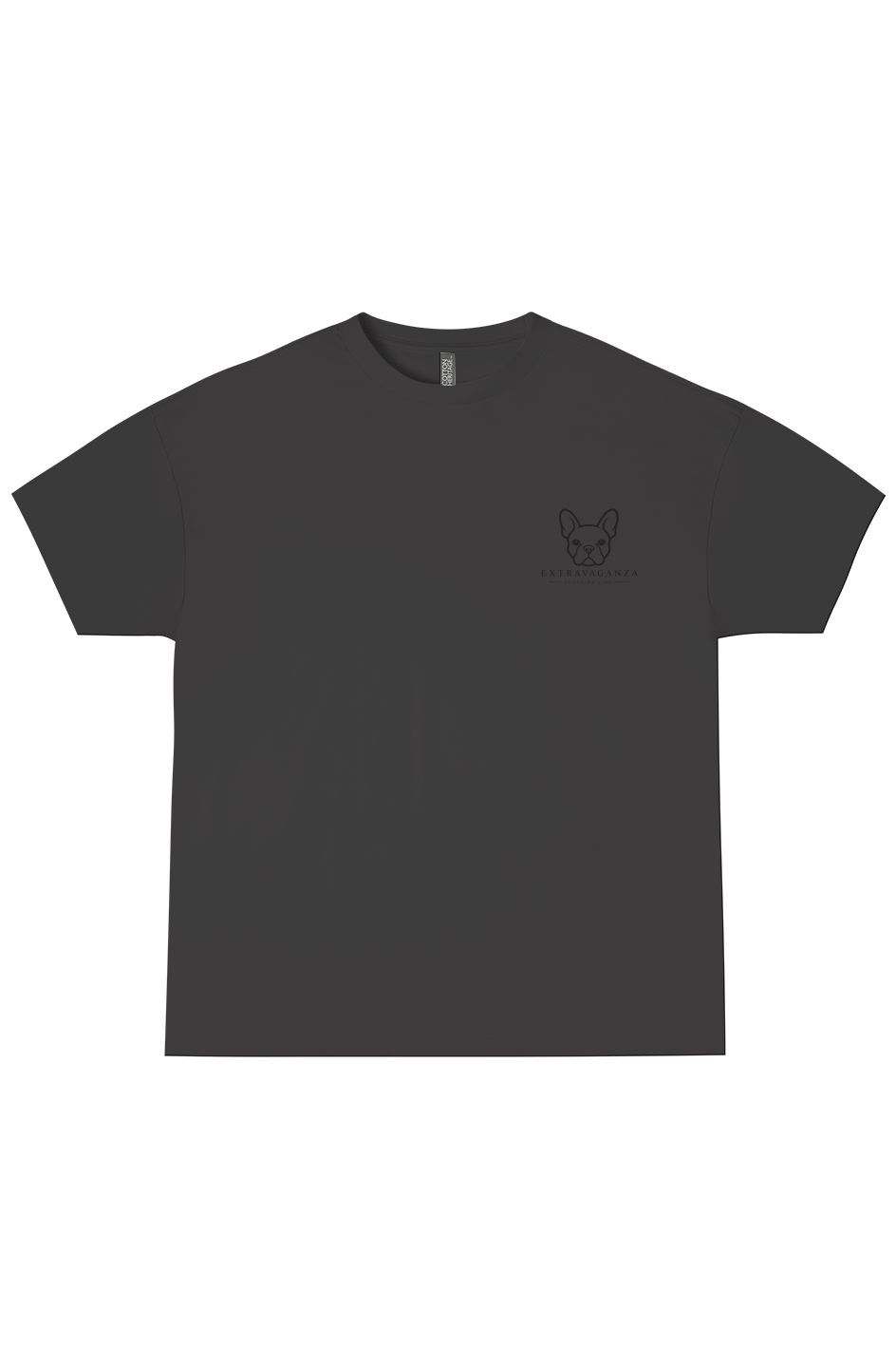 Extravaganza French Bull Dog Emblem Heavyweight Box Tee Archive Collection