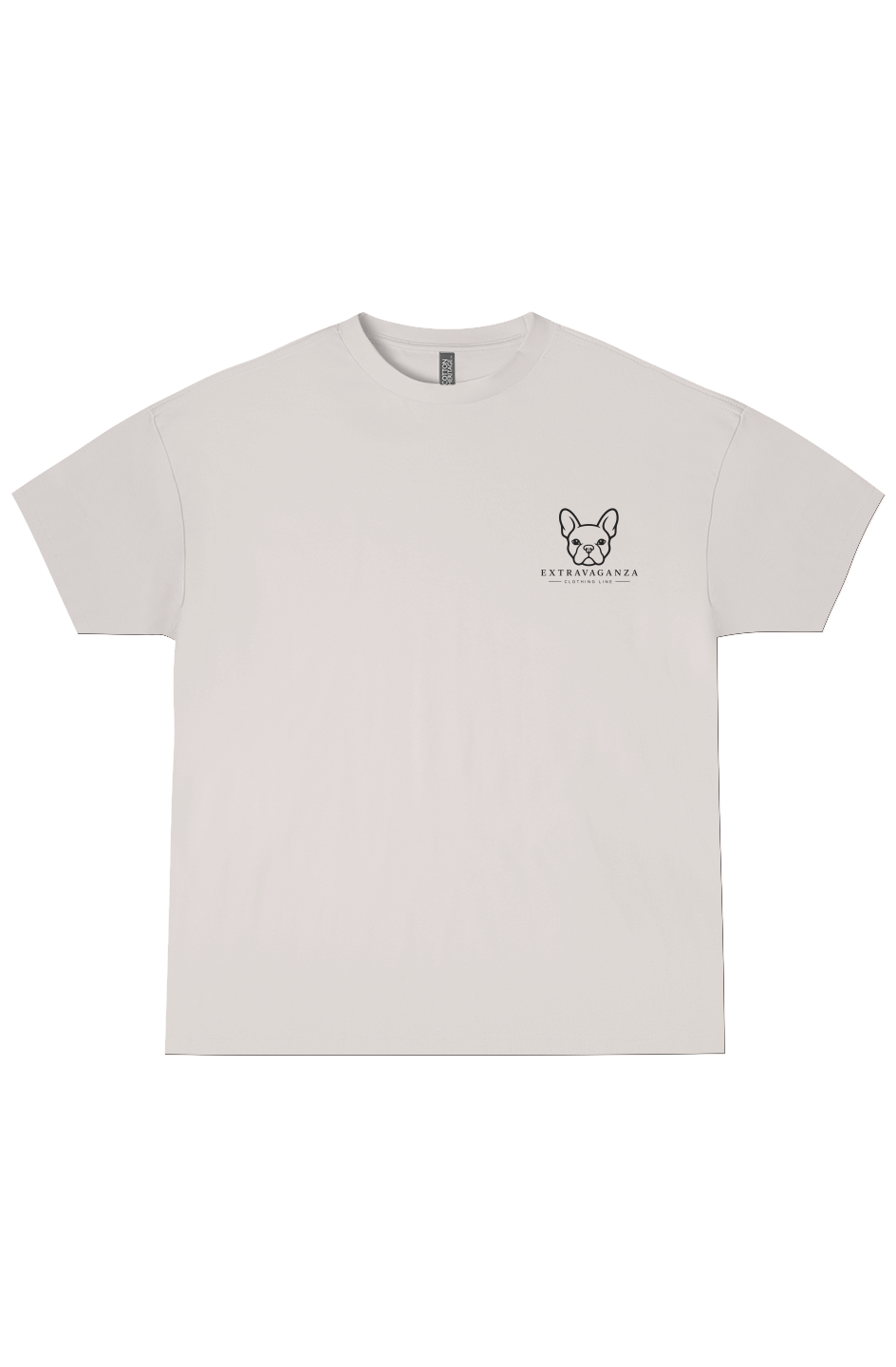 Extravaganza French Bull Dog Emblem Heavyweight Box Tee Archive Collection