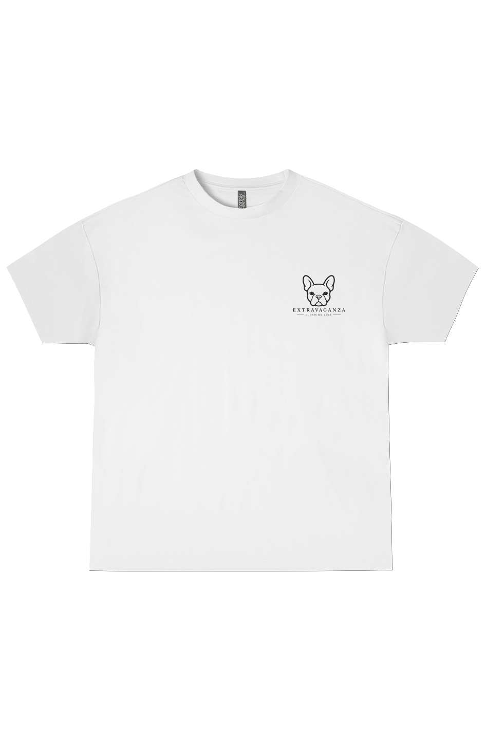 Extravaganza French Bull Dog Emblem Heavyweight Box Tee Archive Collection
