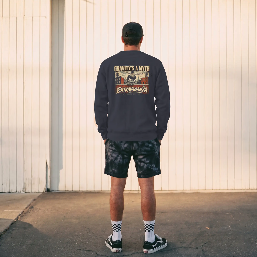Gravity's a Myth — Vintage Skate Heritage Heavyweight Sweatshirt