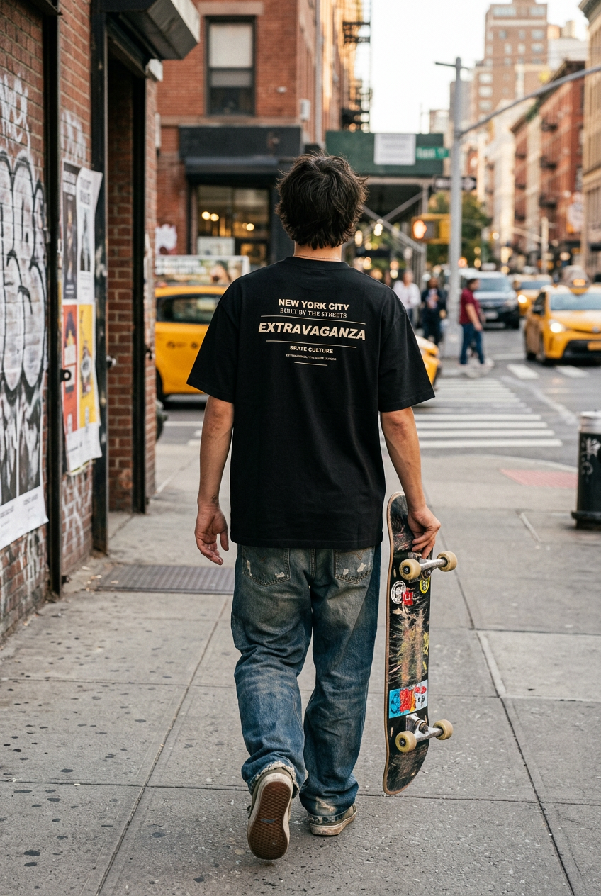 The City Signature Tee NYC Skate Culture Extravaganza