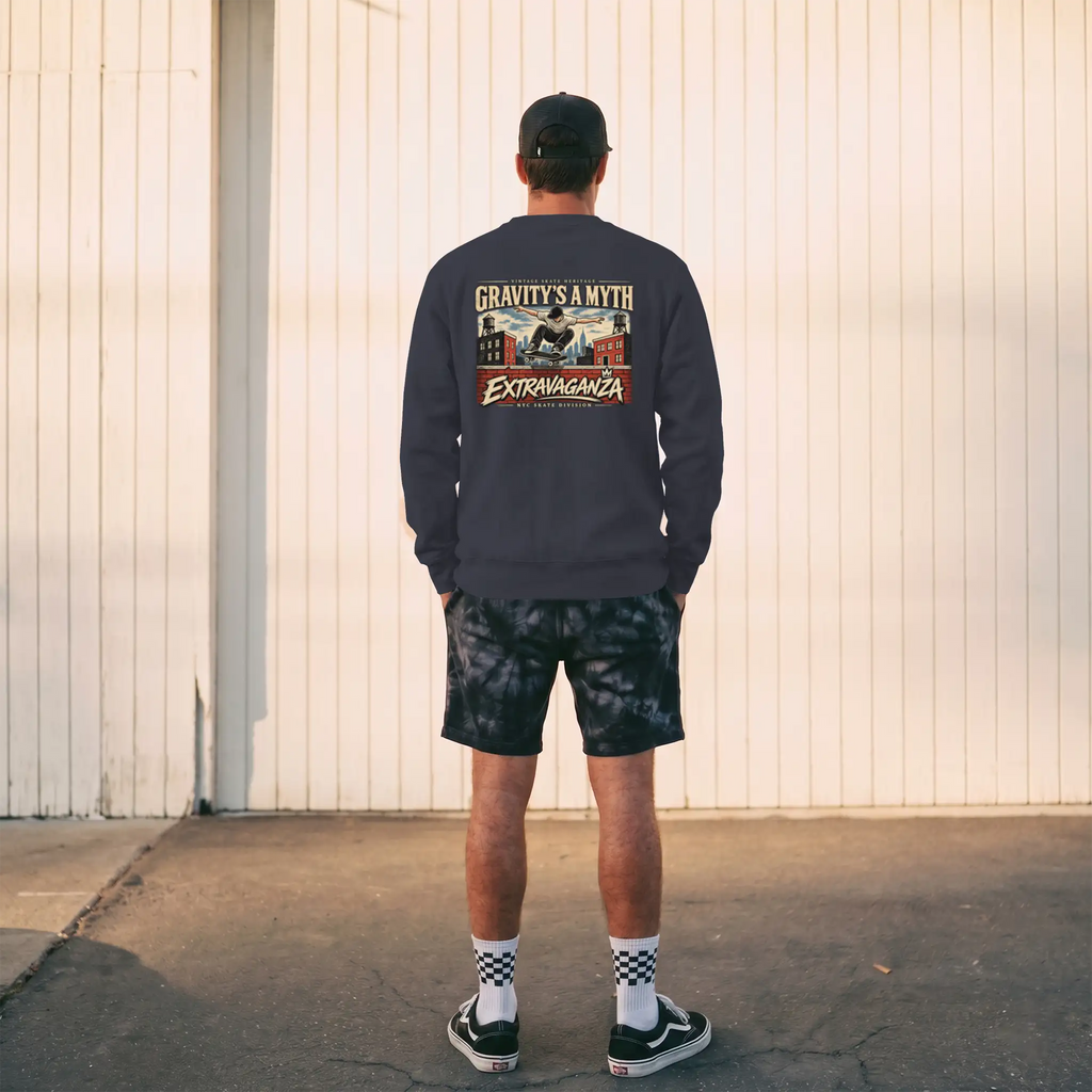 Gravity's a Myth Vintage Skate Heritage Heavyweight Sweatshirt