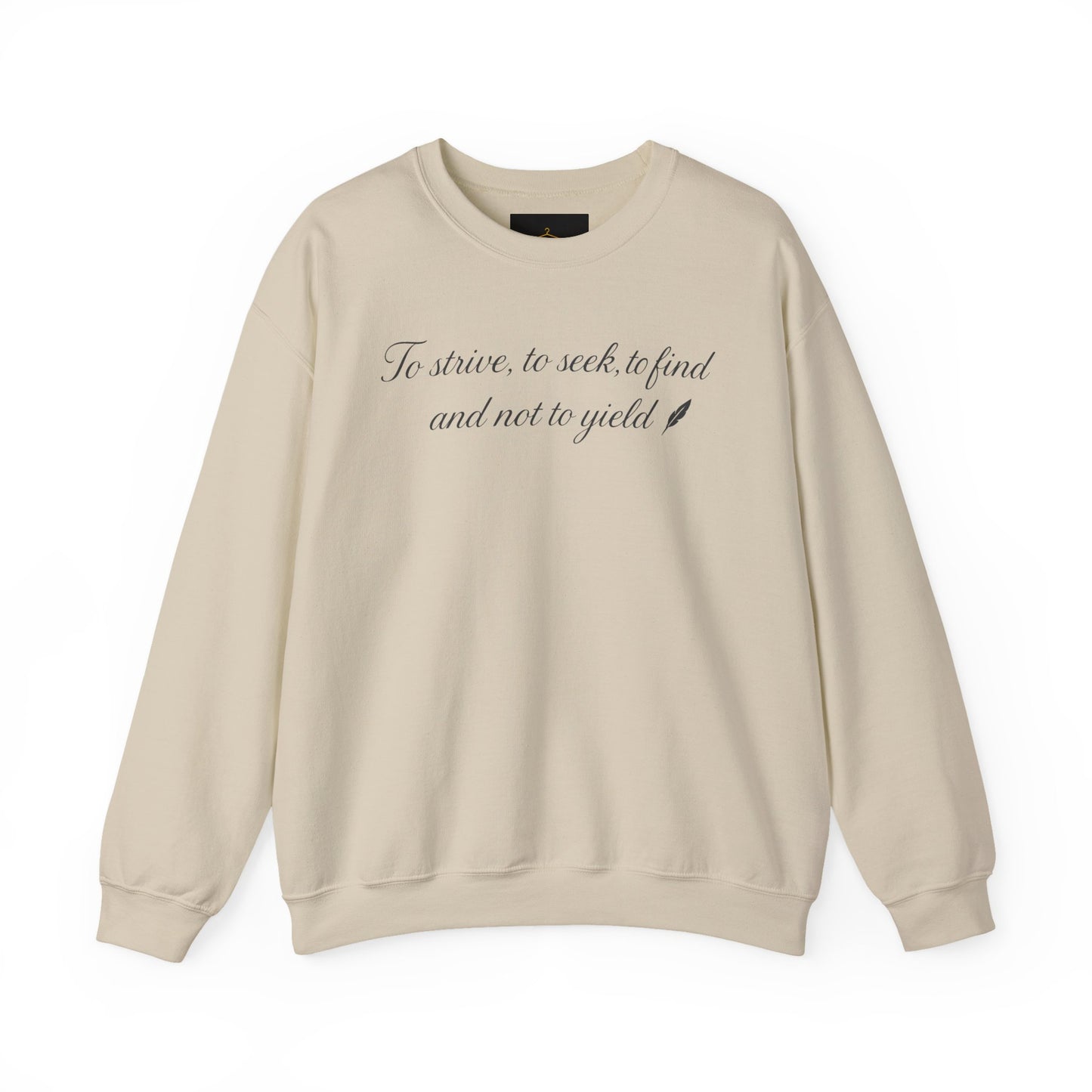 Motivational Poetic Quote Crewneck Sweatshirt