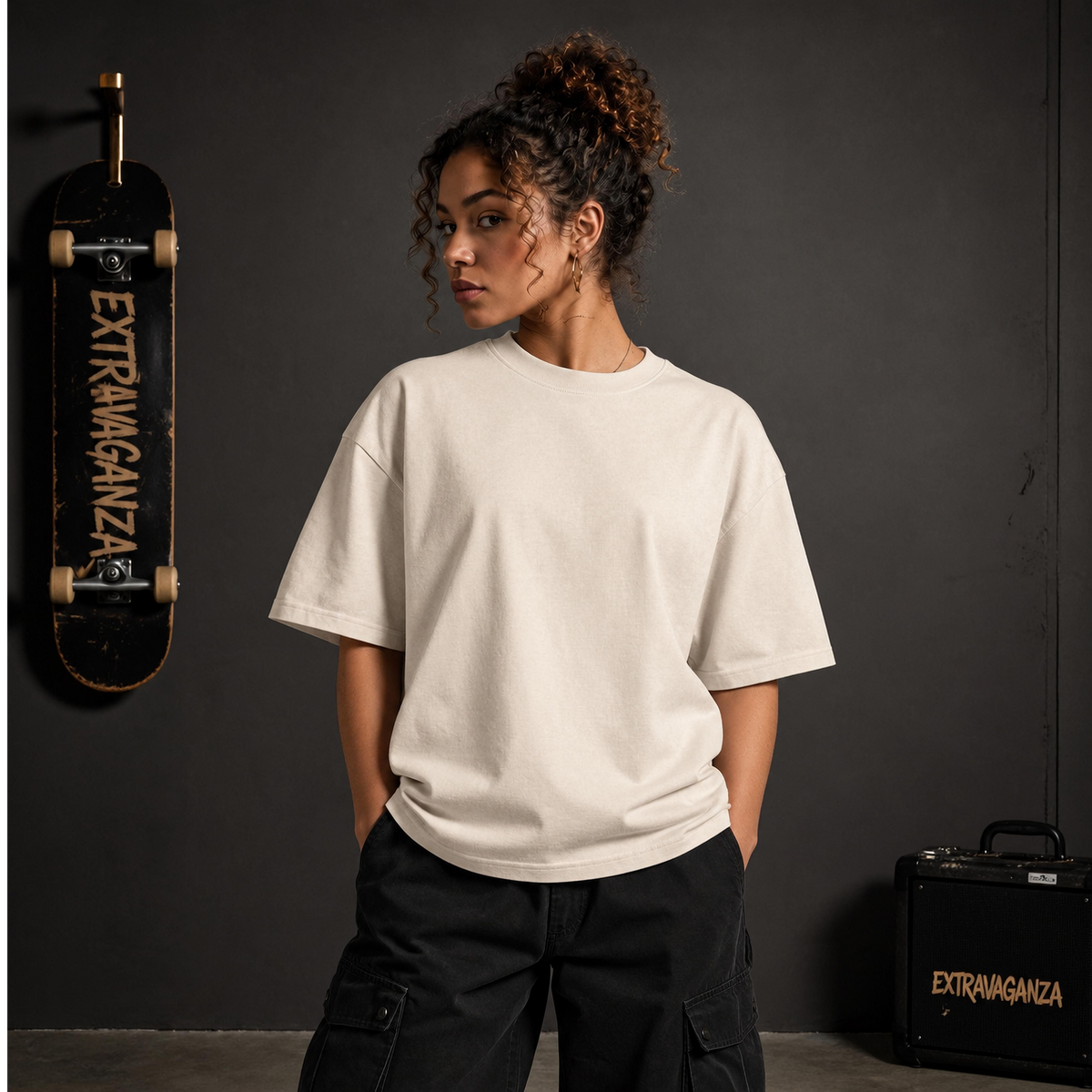 King Ape Monogram Oversized Heavyweight Tee