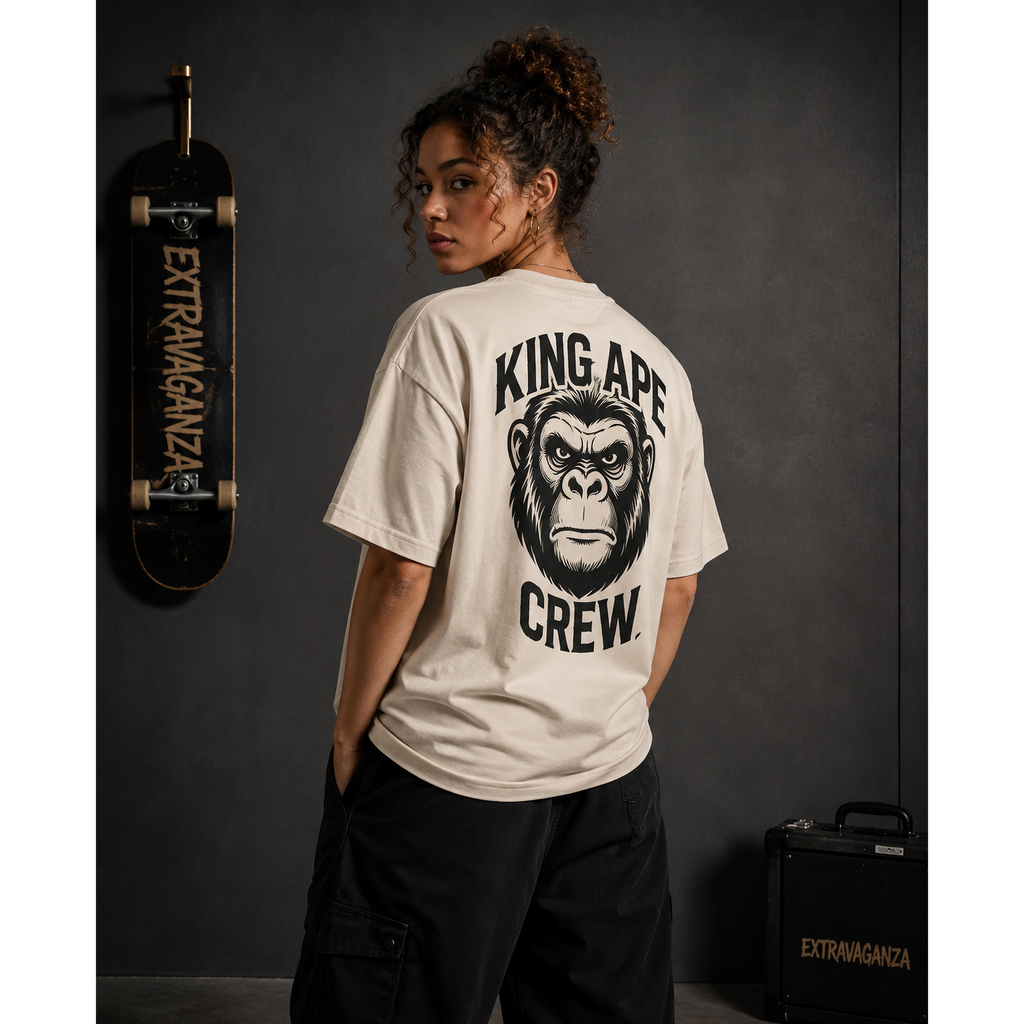 King Ape Monogram Oversized Heavyweight Tee