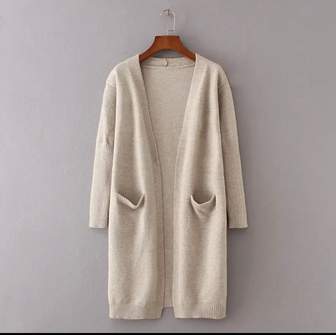 Knitwear Long Cardigan