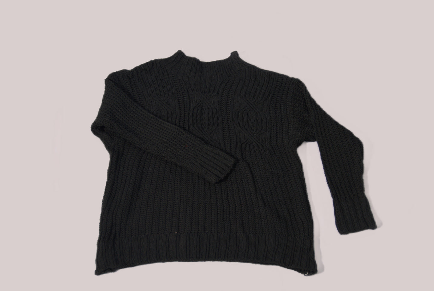 High Neck Knit Sweater