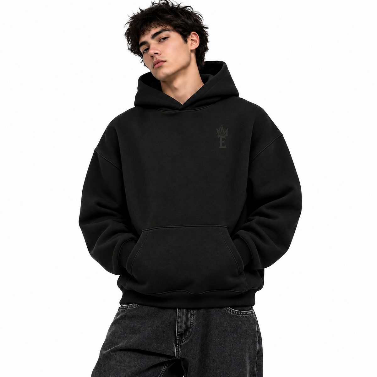 Extravaganza "NYC Concrete Surfing" - Heavyweight Oversized Hoodie