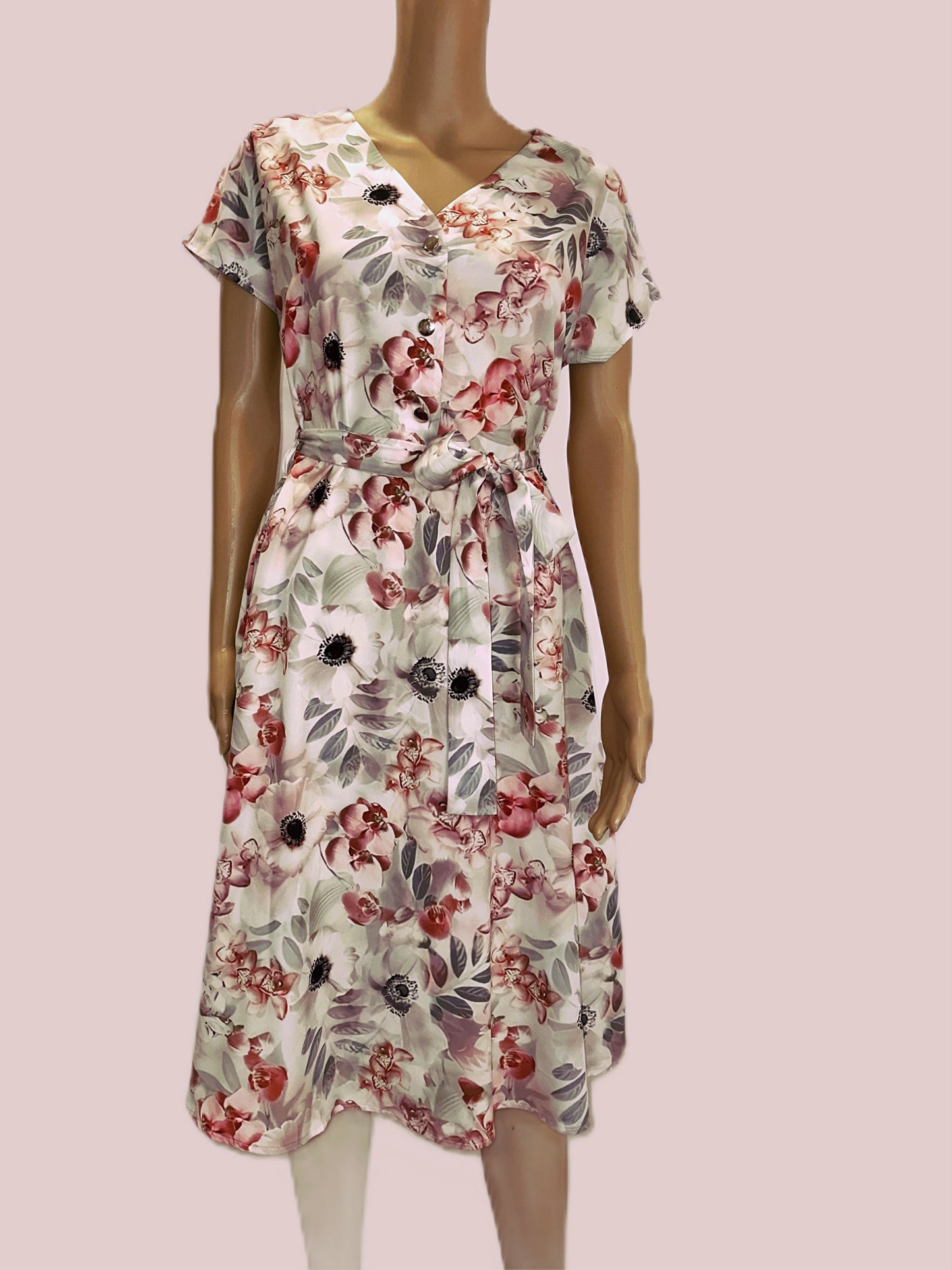 Spring Floral Dress