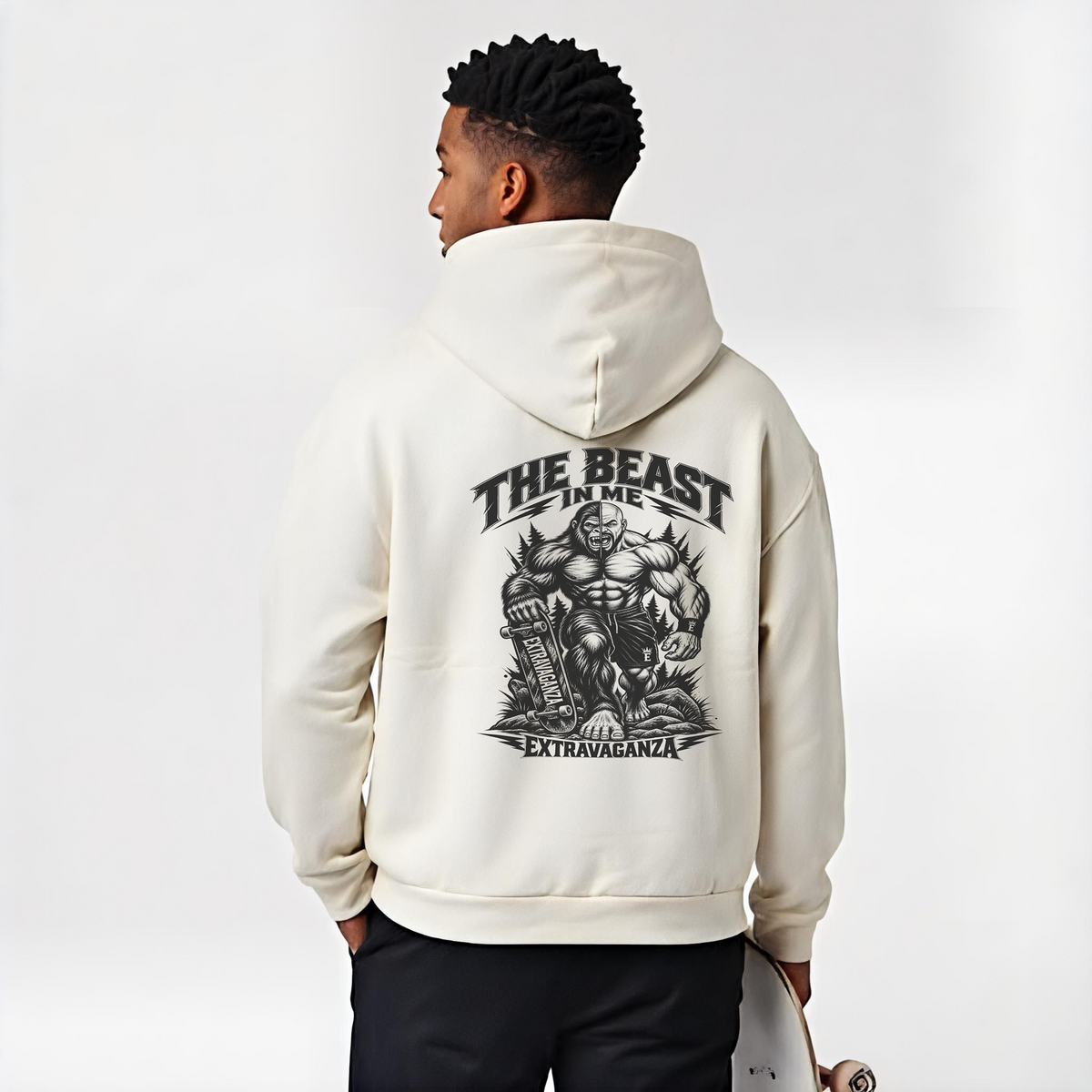 Extravaganza "The Beast in Me" Heavyweight Graphic Hoodie