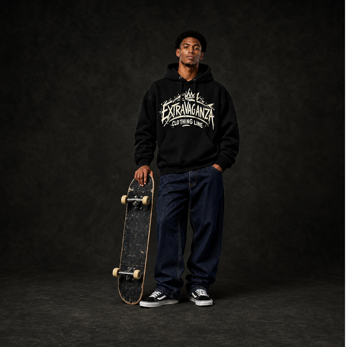 The EXTRAVAGANZA Graffiti Signature Hoodie
