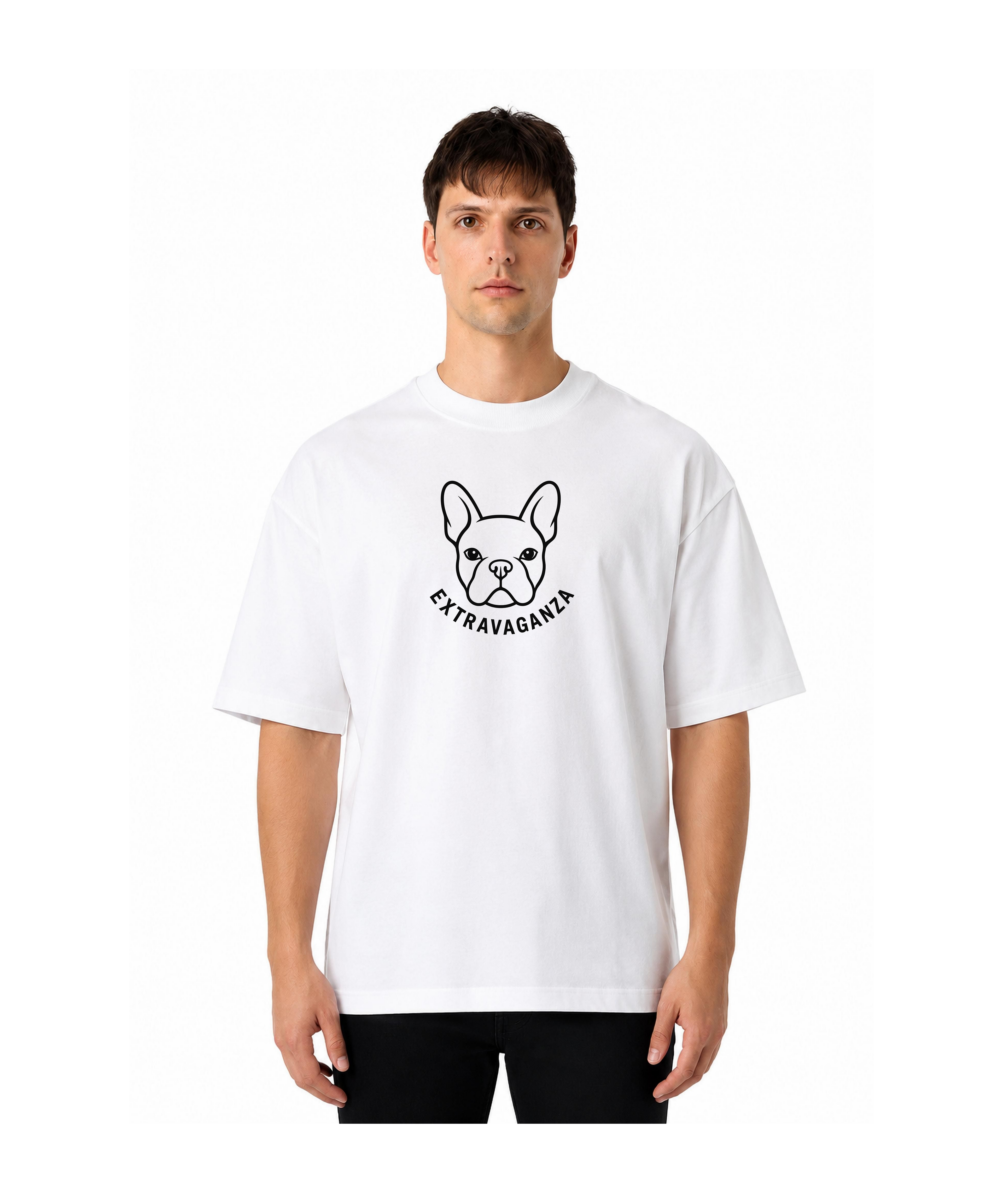 Extravaganza Frenchie Emblem Heavyweight Box Tee Archive Collection