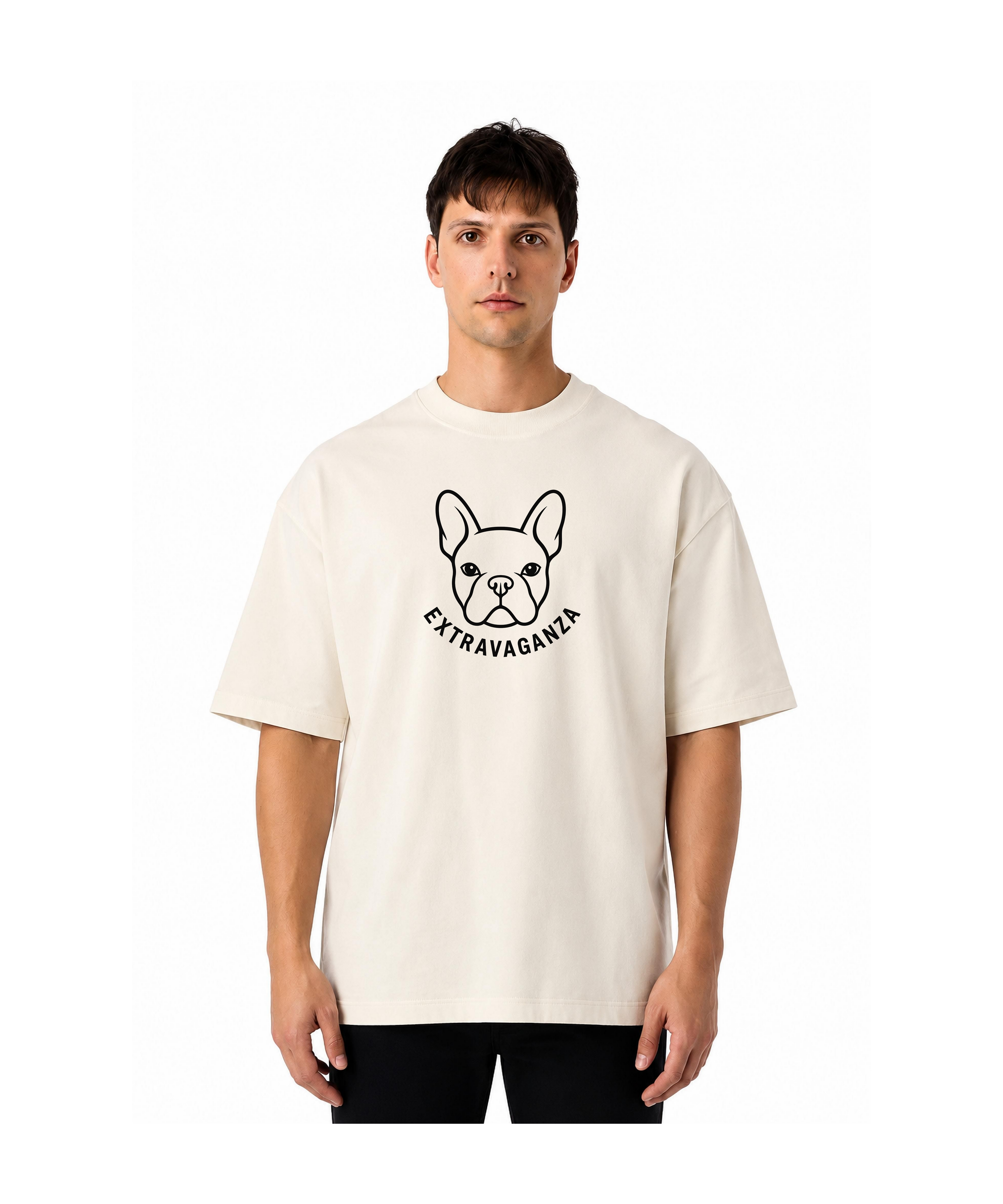 Extravaganza Frenchie Emblem Heavyweight Box Tee Archive Collection