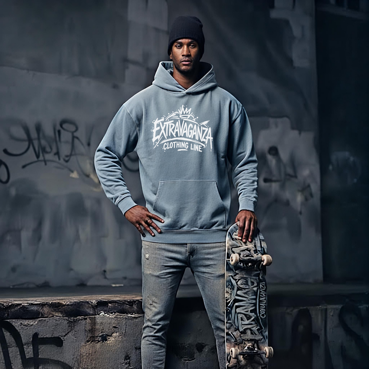 The EXTRAVAGANZA Graffiti Signature Hoodie