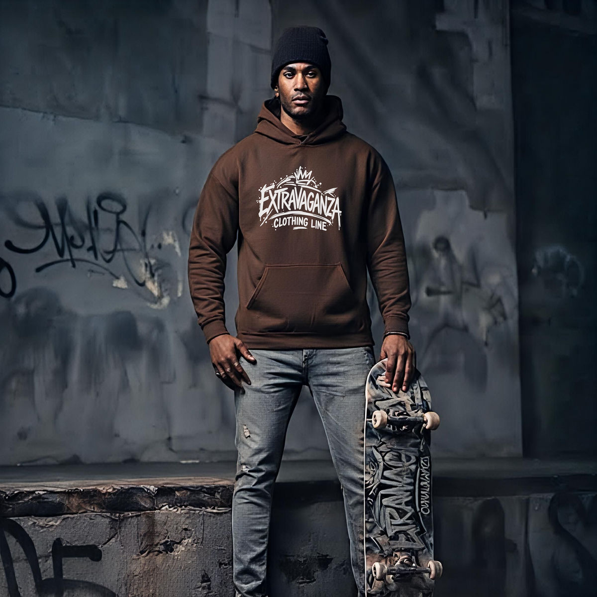 The EXTRAVAGANZA Graffiti Signature Hoodie