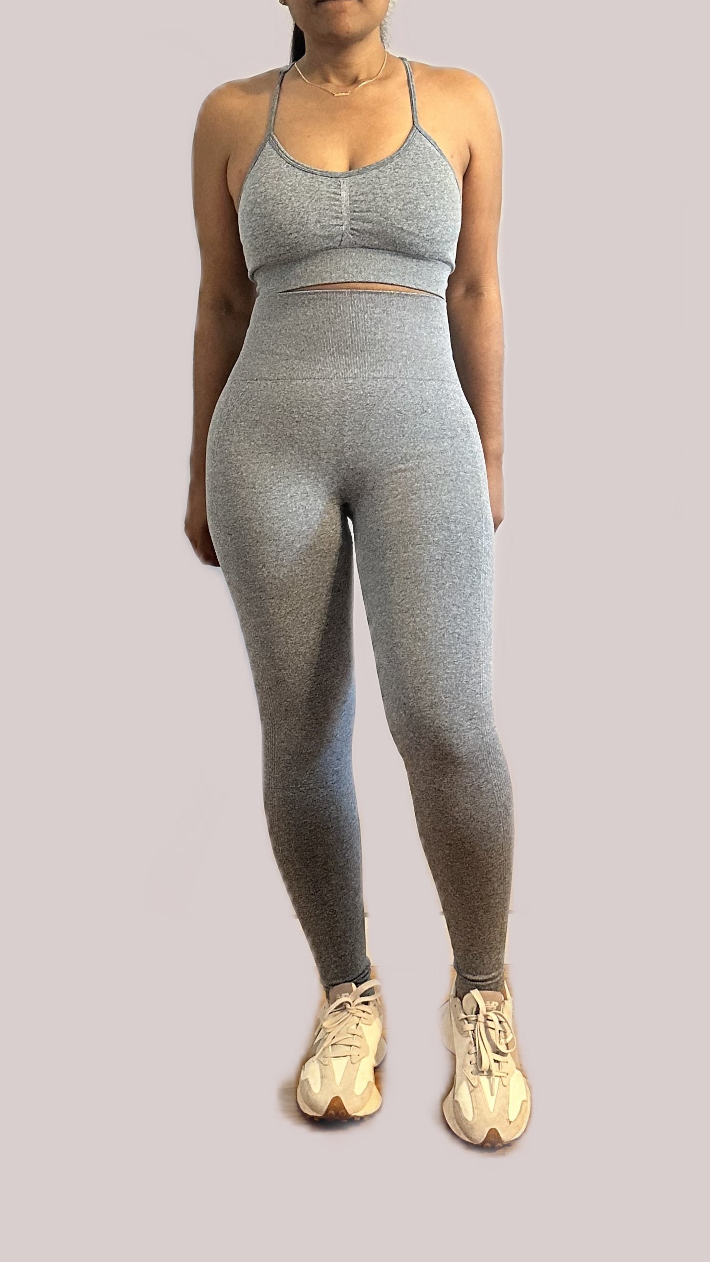 Seamless Women Yoga, Bra and Leggings, Athletic Workout Set