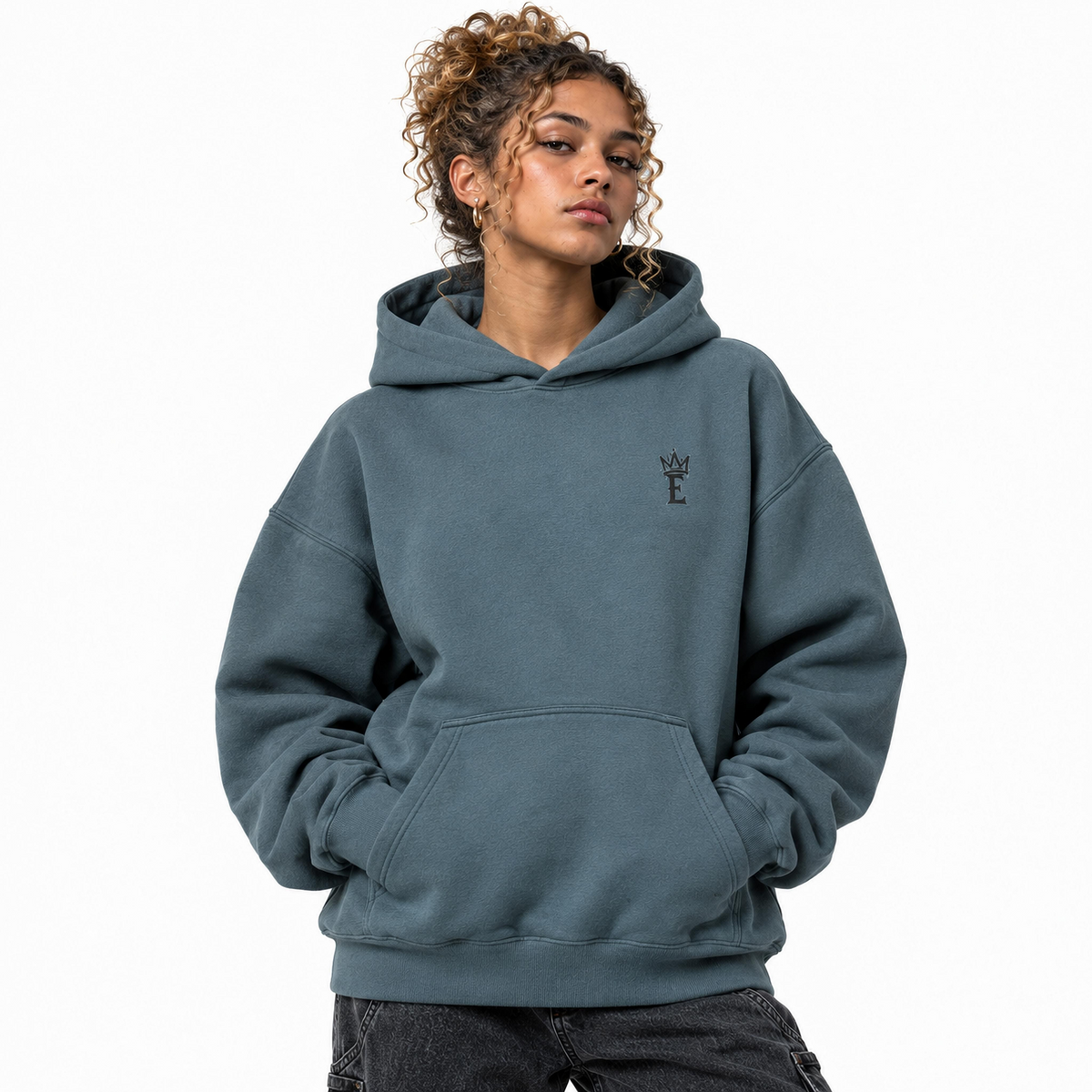 Extravaganza "NYC Concrete Surfing" - Heavyweight Oversized Hoodie